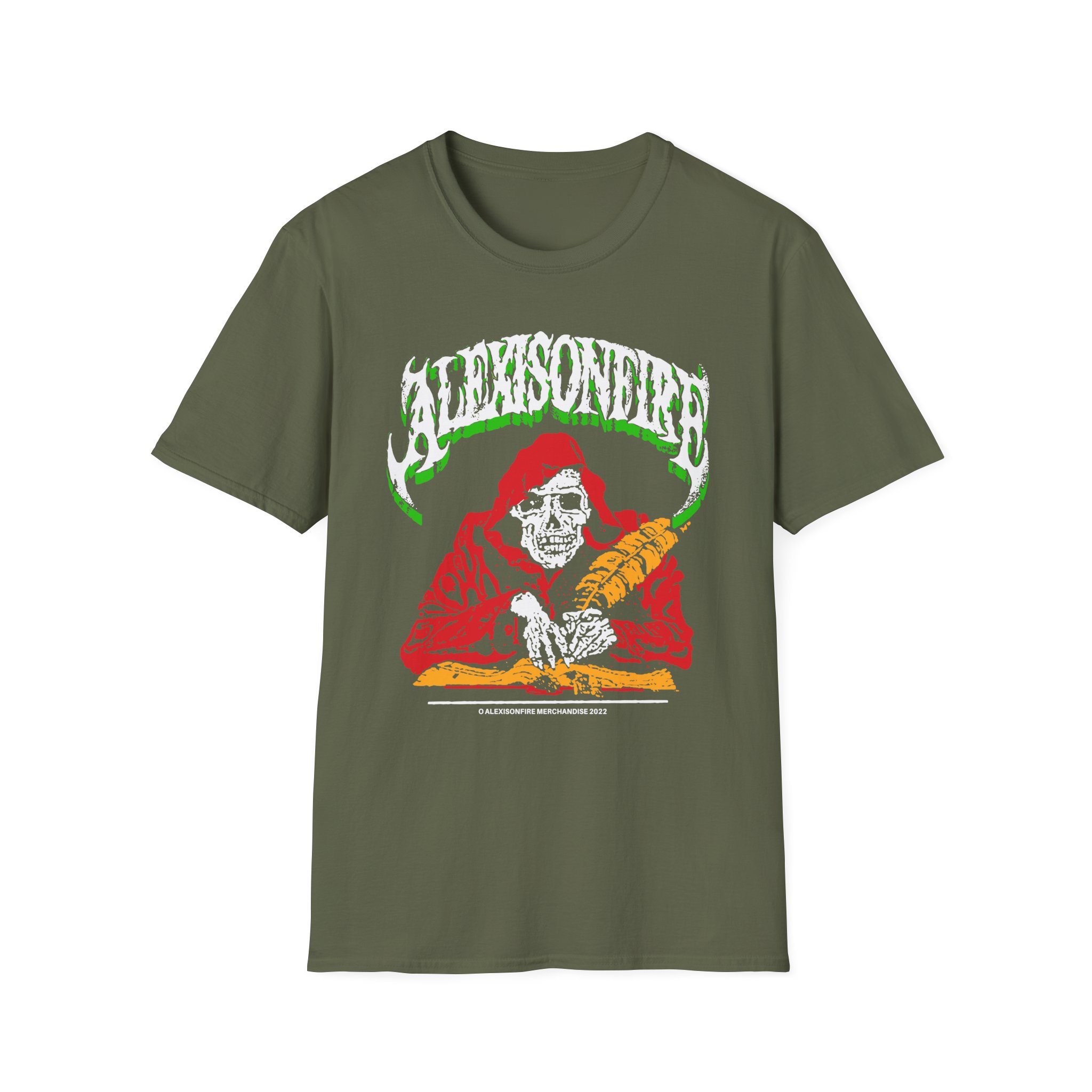 Alexisonfire Skelwrite Unisex Softstyle T-Shirt