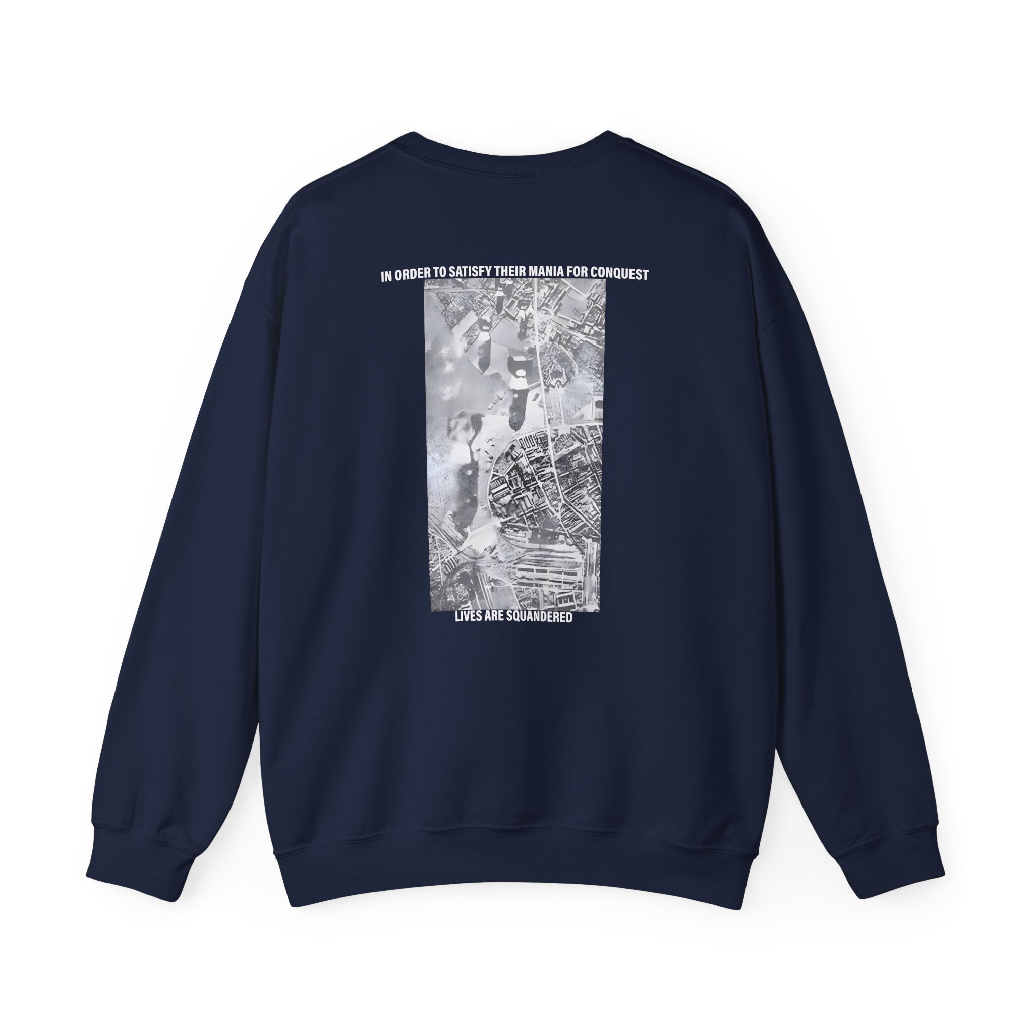 Discharge Why? Unisex Heavy Blendâ„¢ Crewneck Sweatshirt
