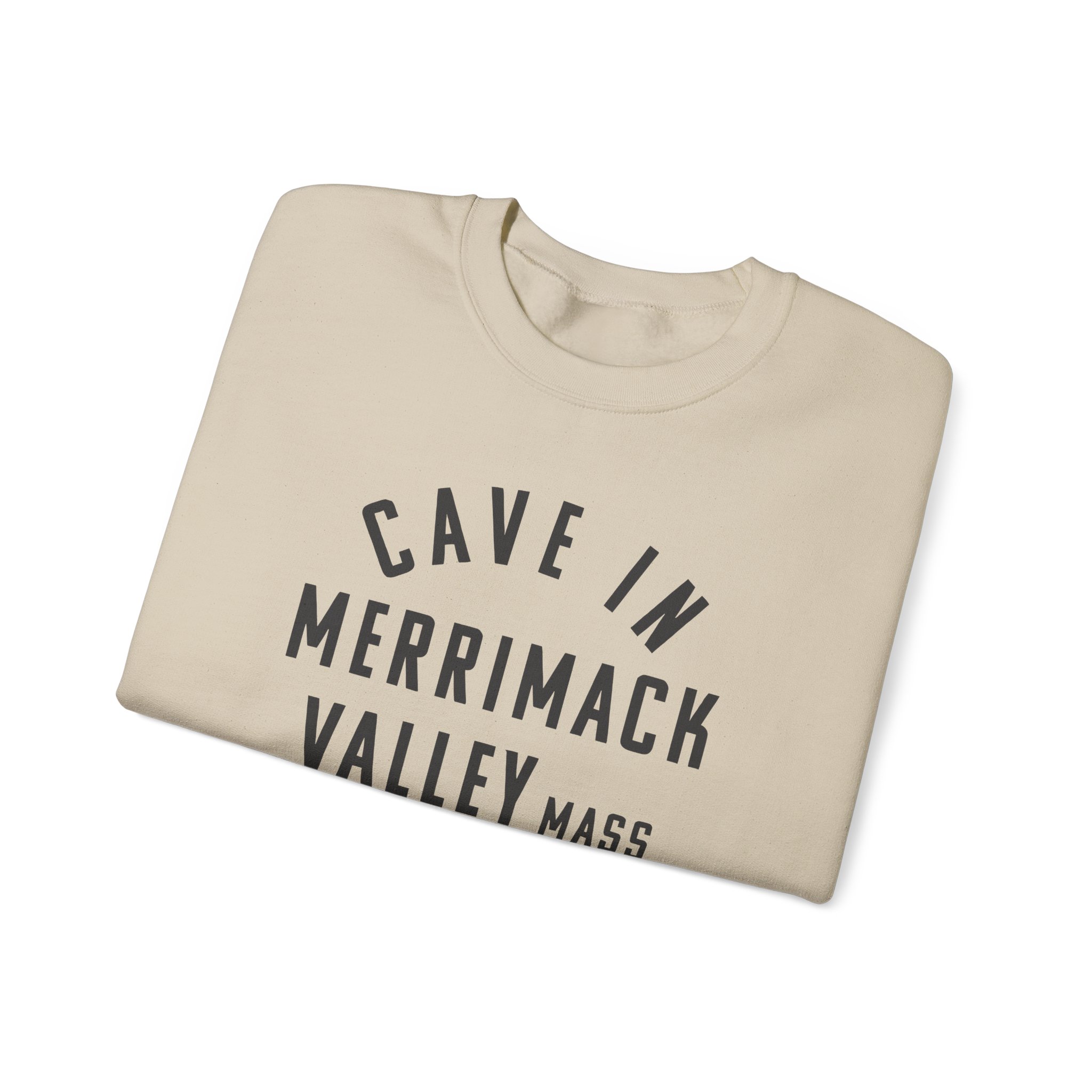 Cave in Merrimack Valley: Blackened Unisex Heavy Blendâ„¢ Crewneck Sweatshirt