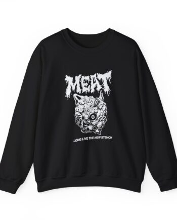 Meatcanyon  Long Live the New Stench Unisex Heavy Blend™ Crewneck Sweatshirt