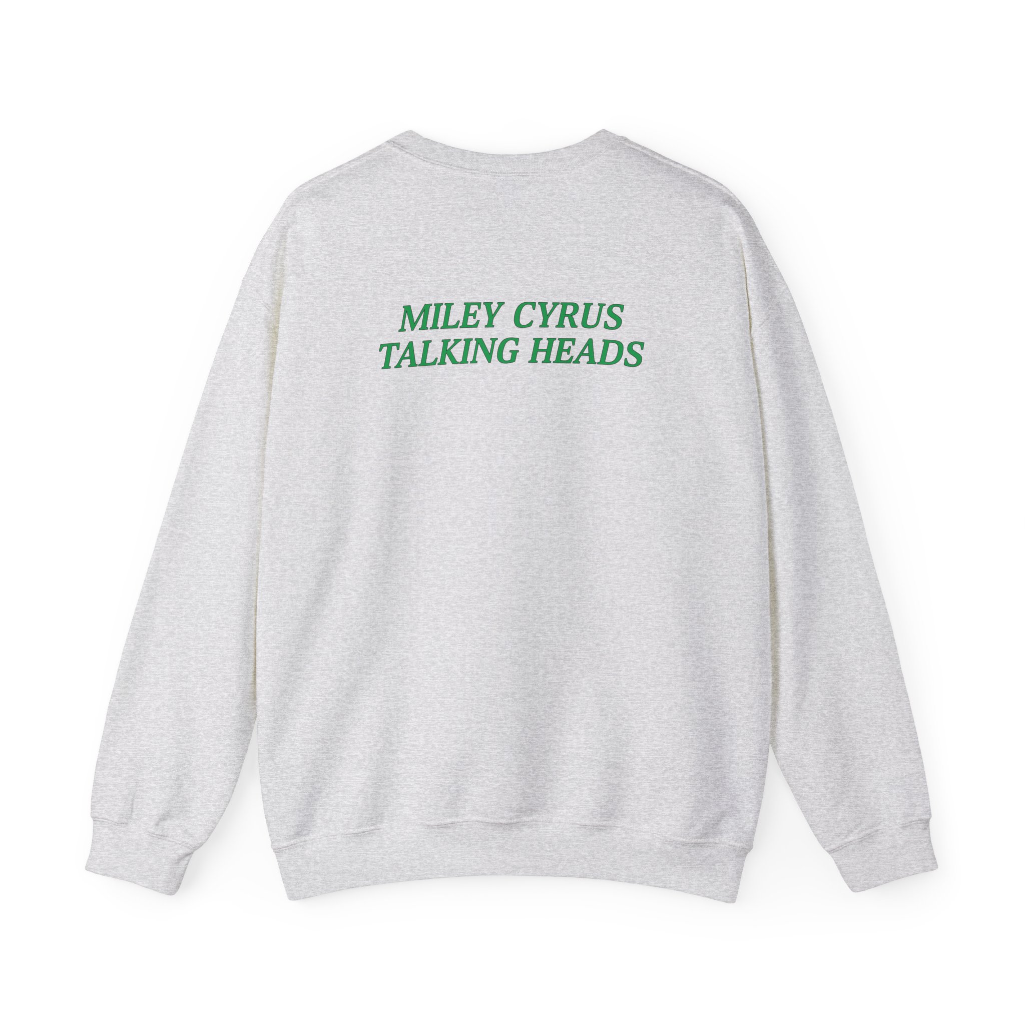 Talking Heads X Miley Psycho Killer Unisex Heavy Blendâ„¢ Crewneck Sweatshirt