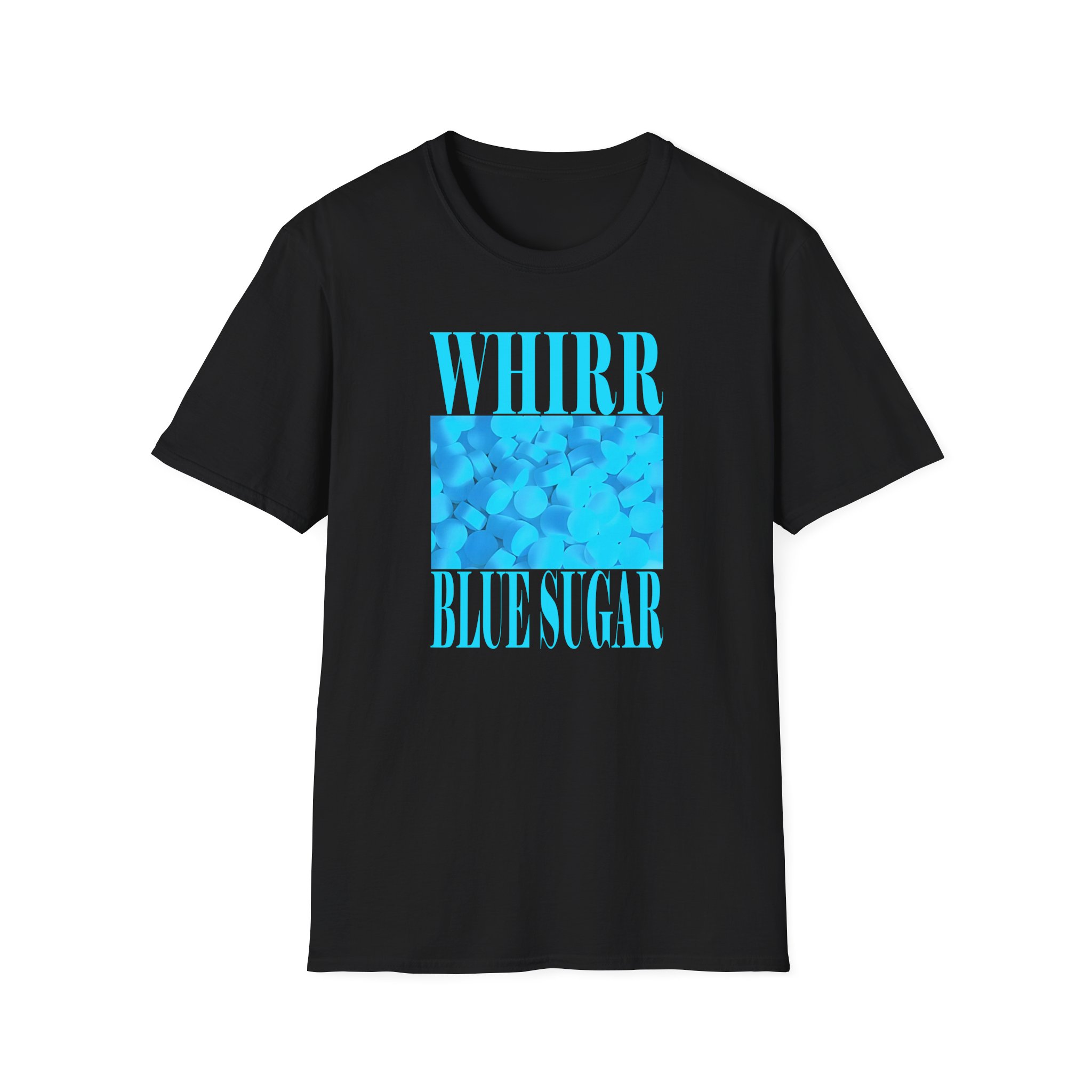 Whirr Blue Sugar Unisex Softstyle T-Shirt