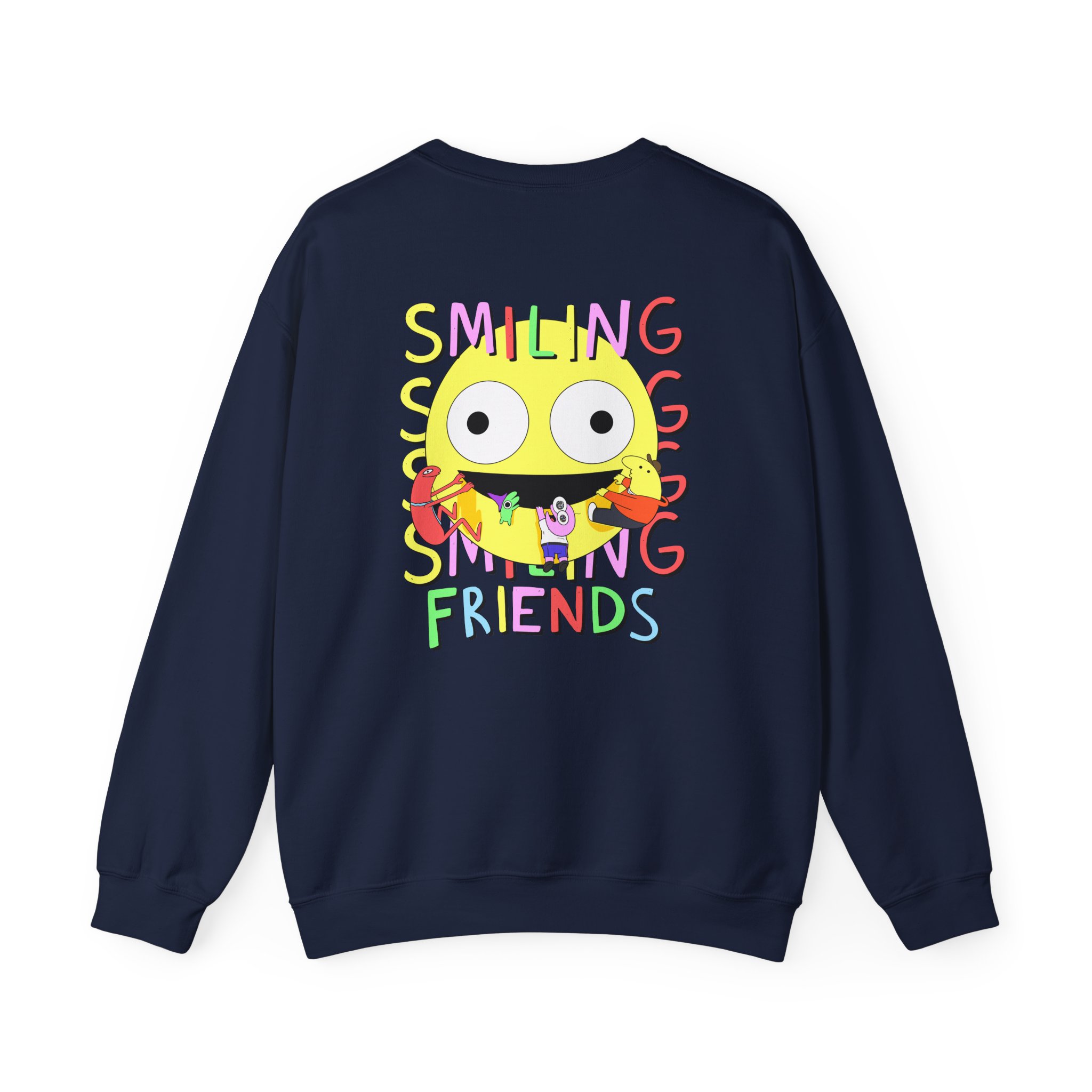 Smiling Friends Unisex Heavy Blend Crewneck Sweatshirt