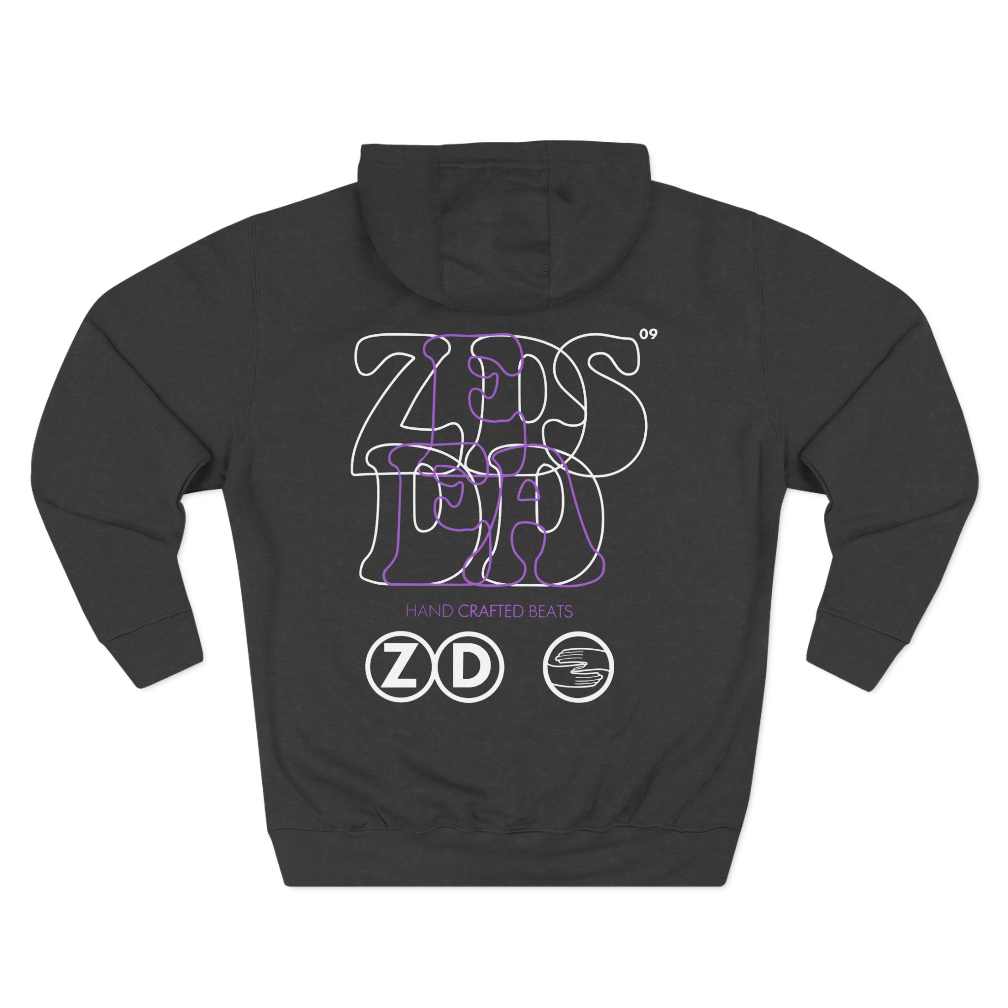 Zeds Dead Hand Crafted Three-Panel Fleece Hoodie