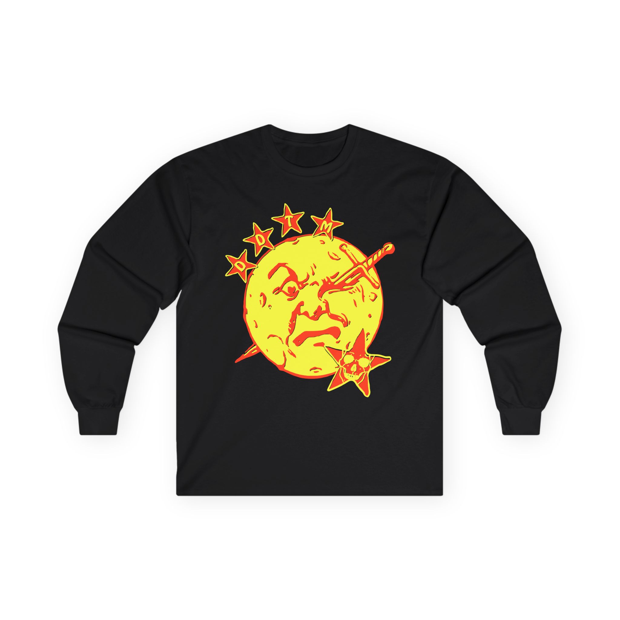 Foxing Moon Face Unisex Ultra Cotton Long Sleeve Tee