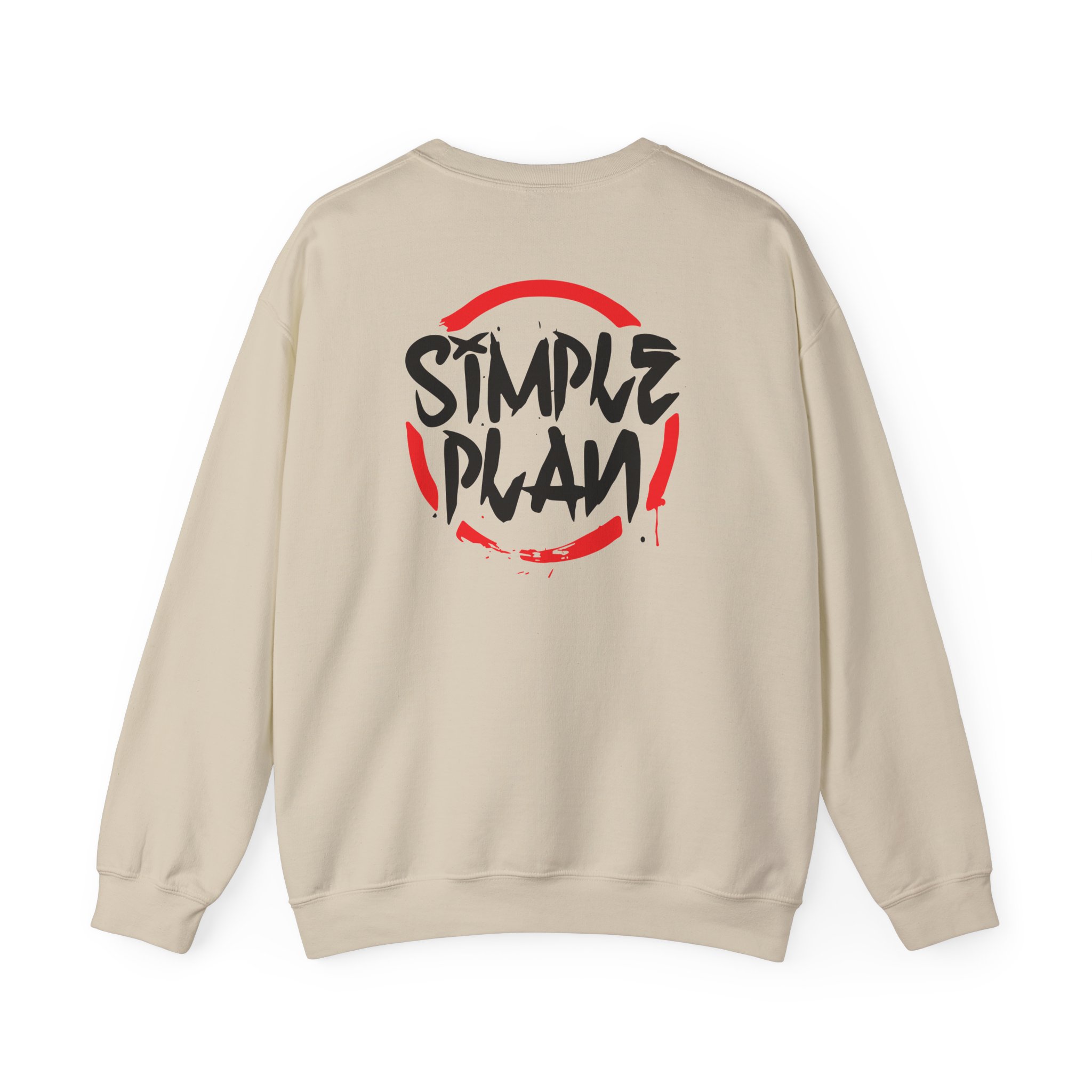 Simple Plan Circle Splat Unisex Heavy Blendâ„¢ Crewneck Sweatshirt