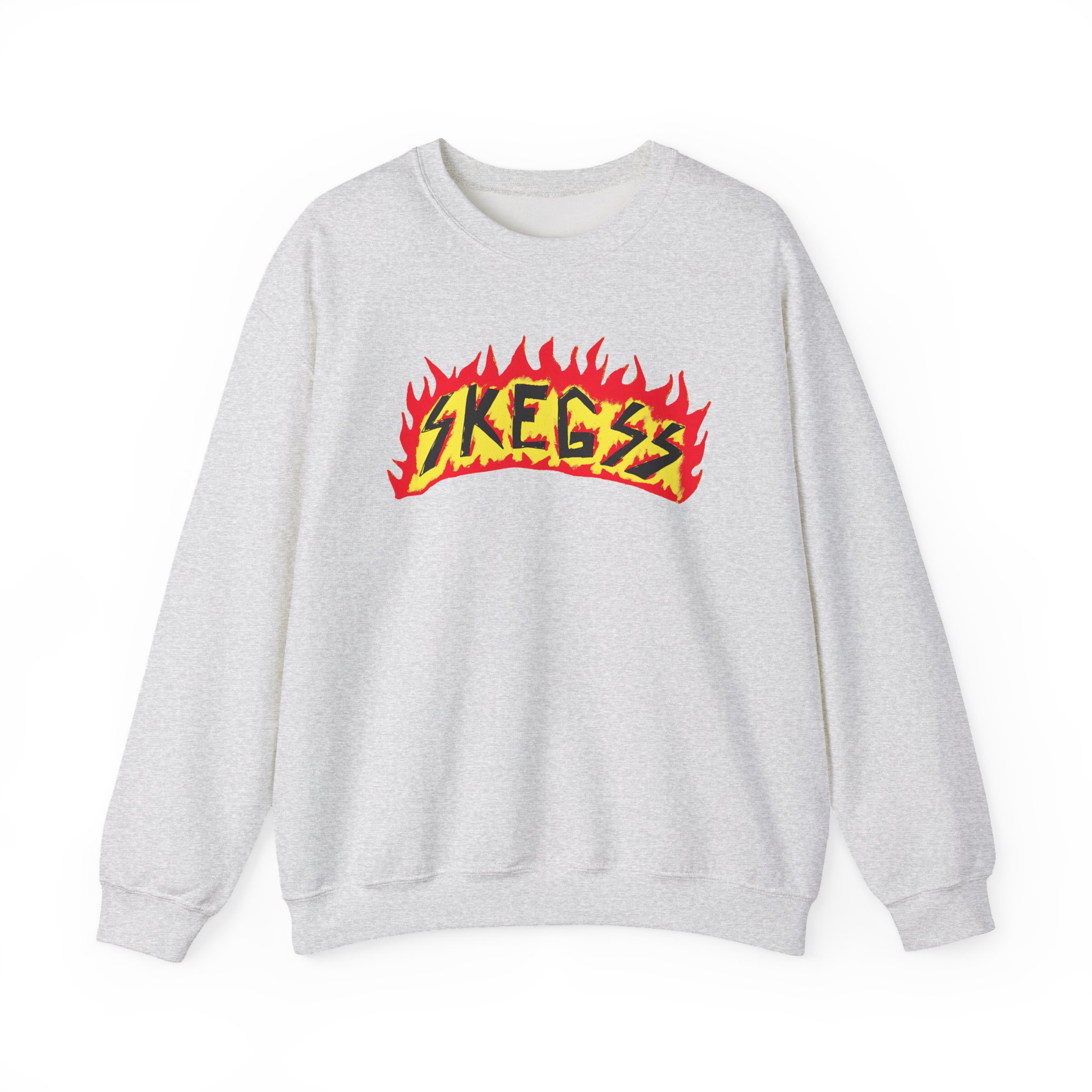 Skegss Flame Logo Unisex Heavy Blendâ„¢ Crewneck Sweatshirt
