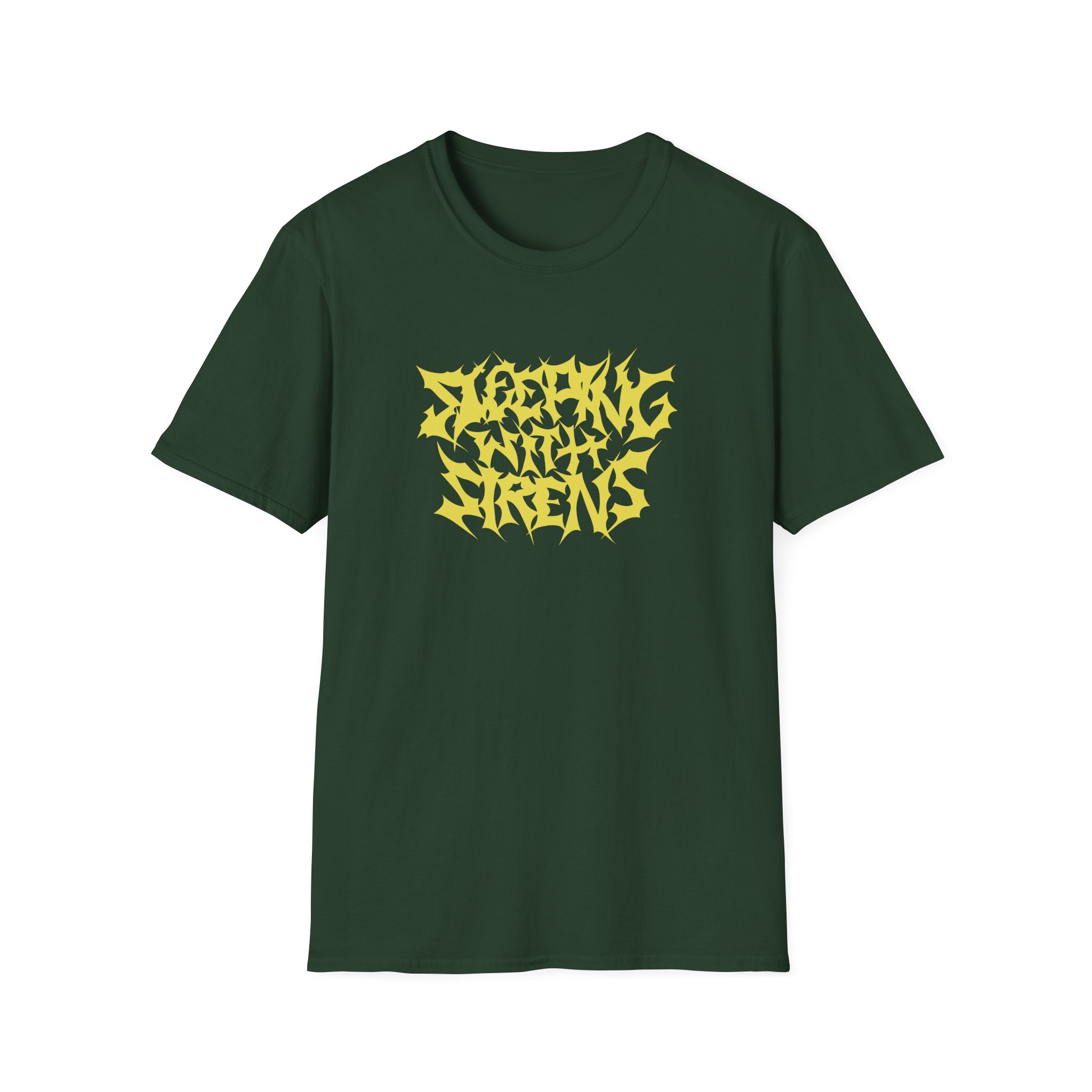 Sleeping With Sirens Metal Logo Unisex Softstyle T-Shirt