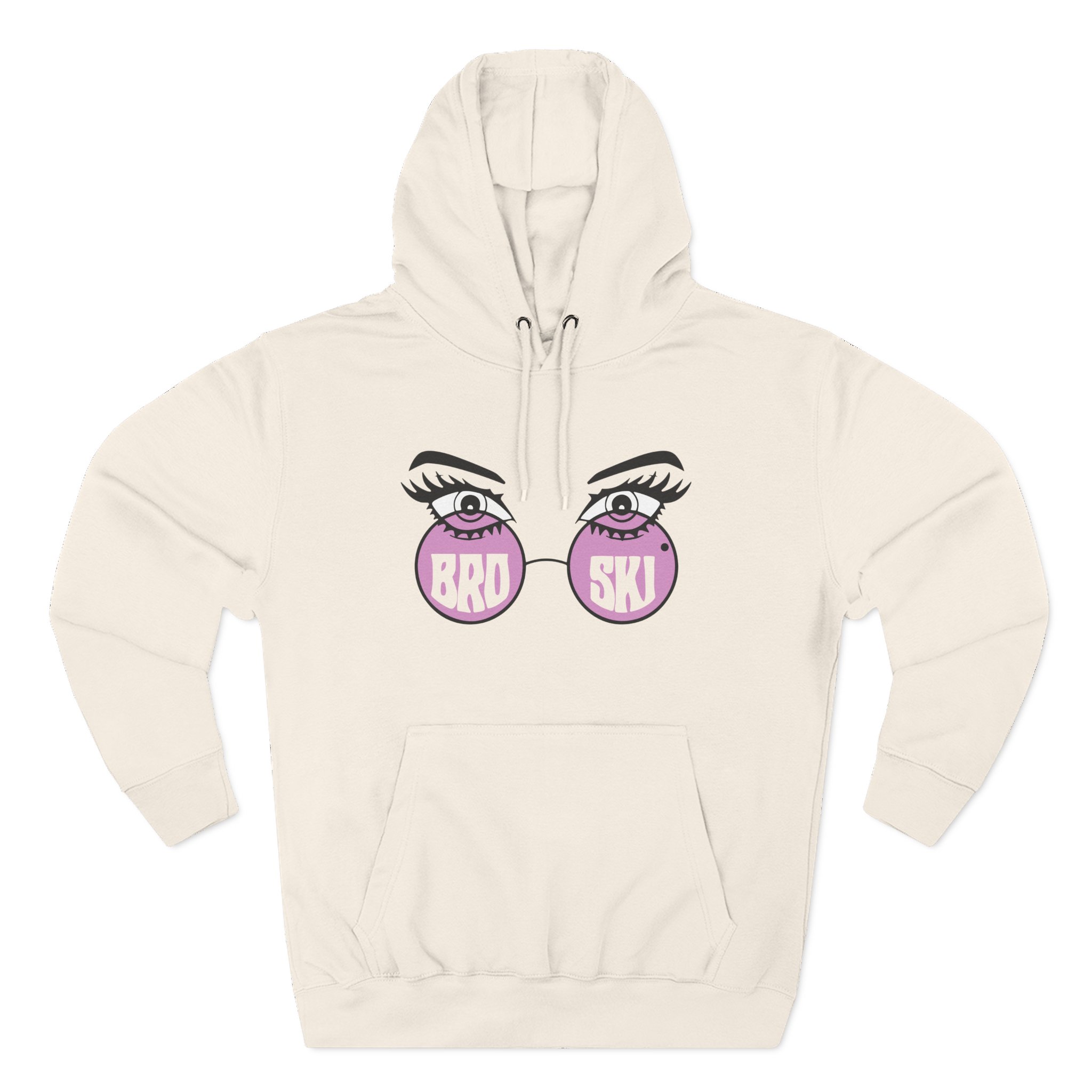 Broski Report Three-Panel Fleece Hoodie