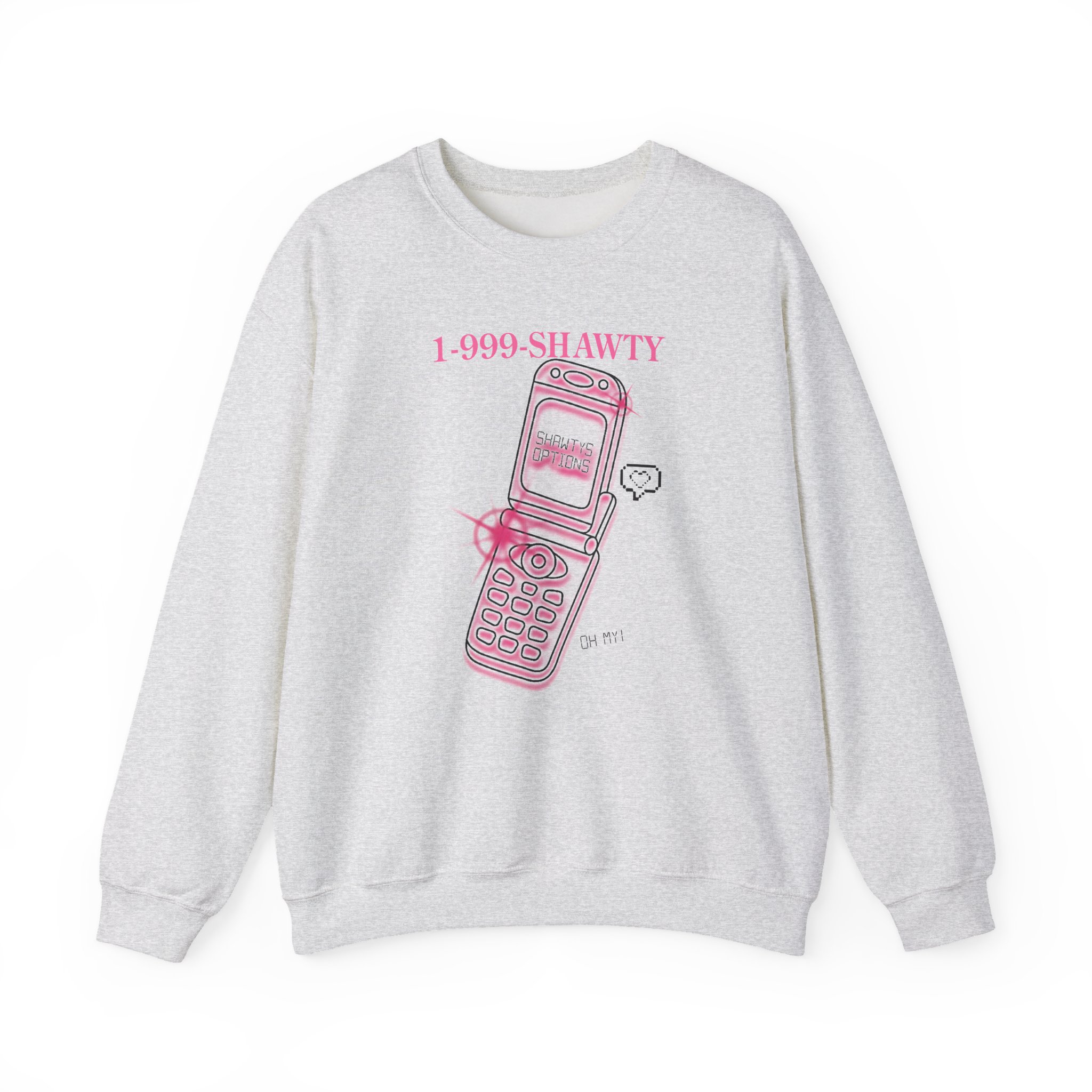 Shawty Bae Shawty Hotline Unisex Heavy Blendâ„¢ Crewneck Sweatshirt