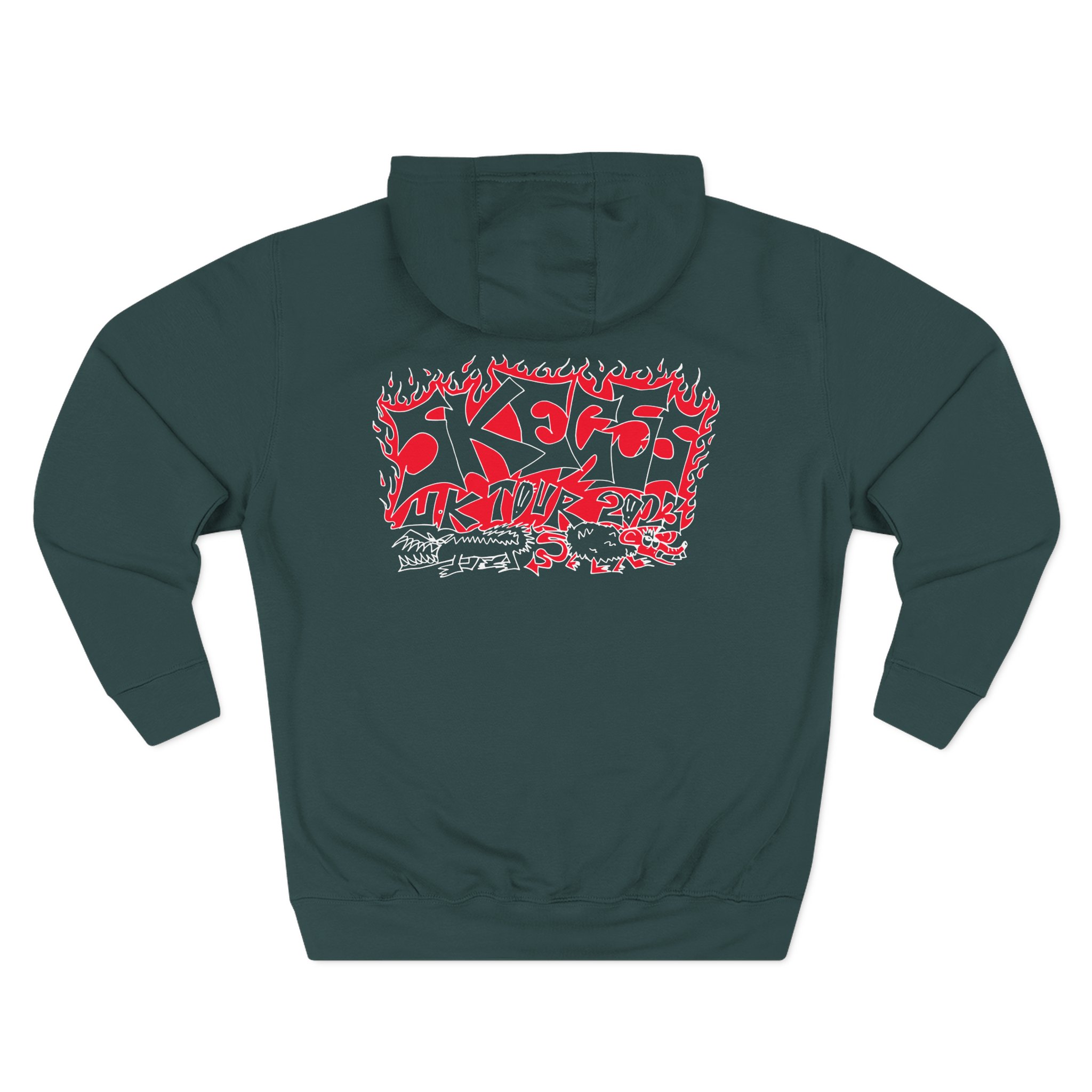 Skegss Rat Tour Three-Panel Fleece Hoodie