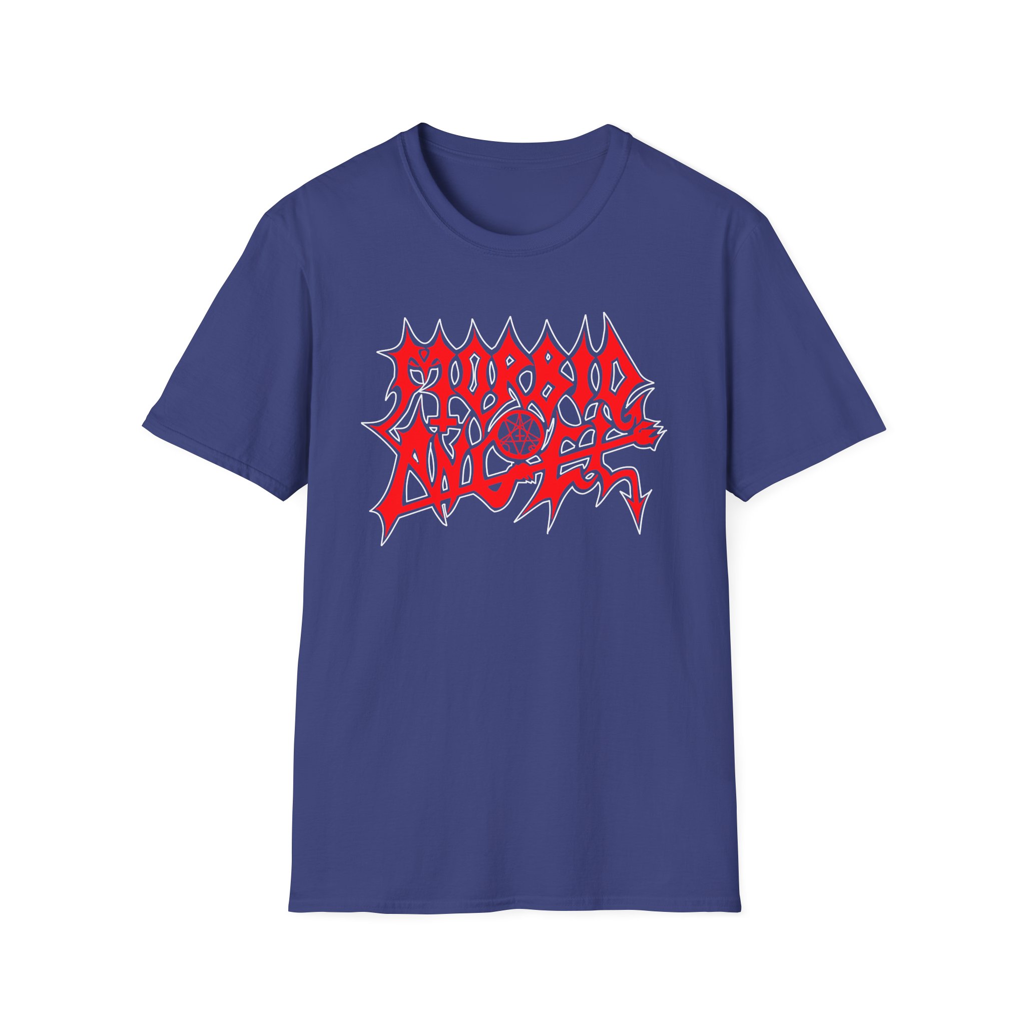 Morbid Angel Red Logo Unisex Softstyle T-Shirt