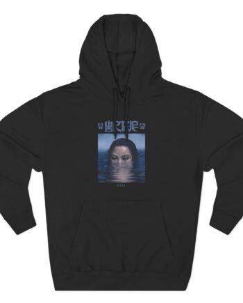 Wormrot Hiss Ultraviolence Three-Panel Fleece Hoodie