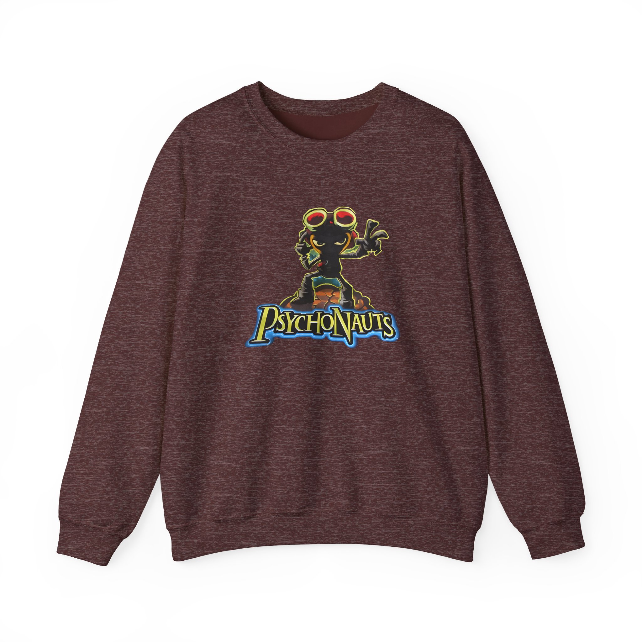 Double Fine Psychonauts Raz Unisex Heavy Blendâ„¢ Crewneck Sweatshirt