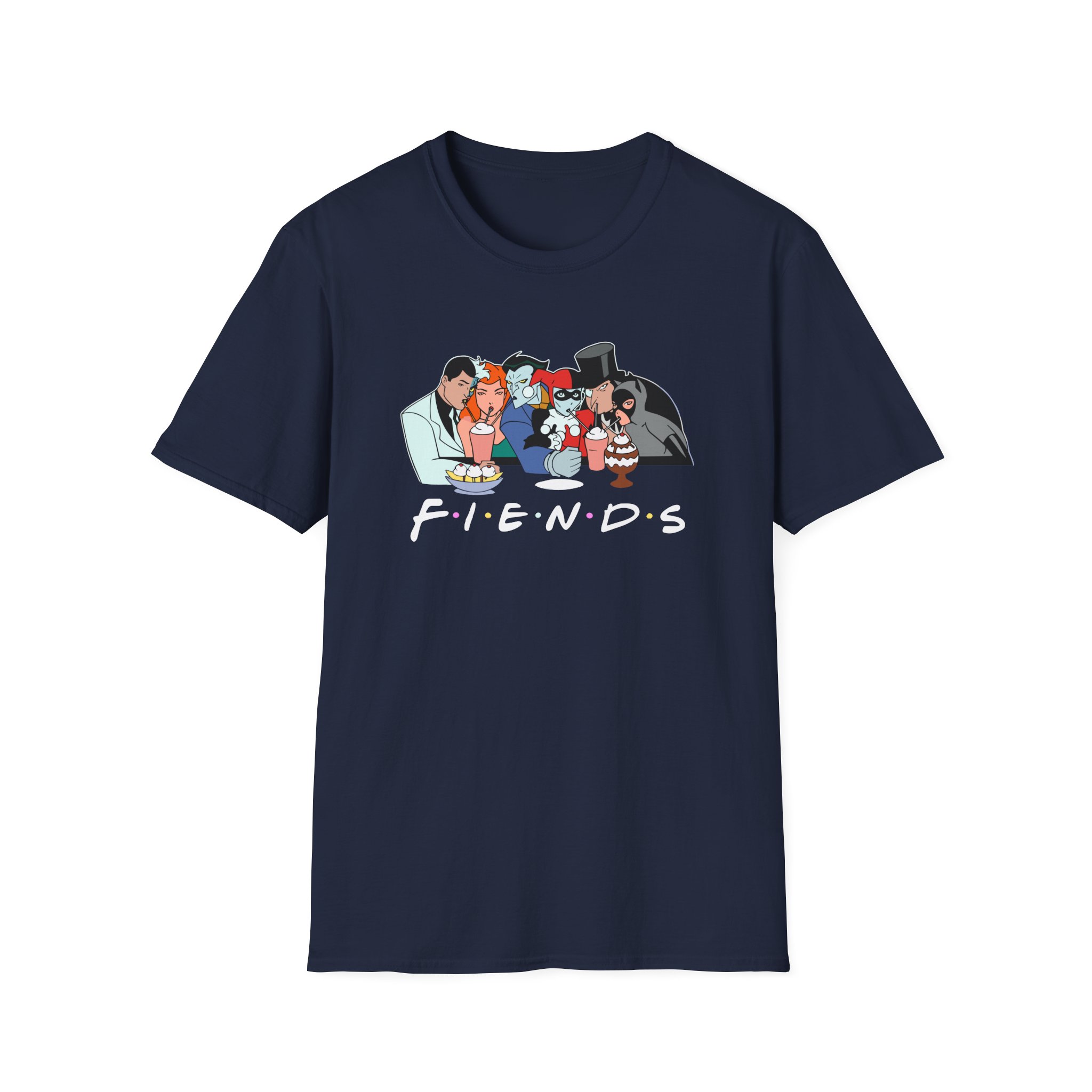 Bad Friends Variant Unisex Softstyle T-Shirt