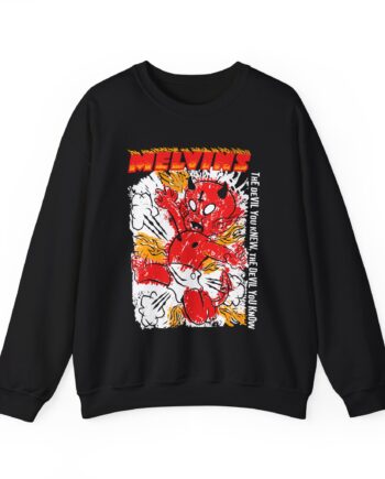 Melvins the Devil You Knew Unisex Heavy Blend™ Crewneck Sweatshirt