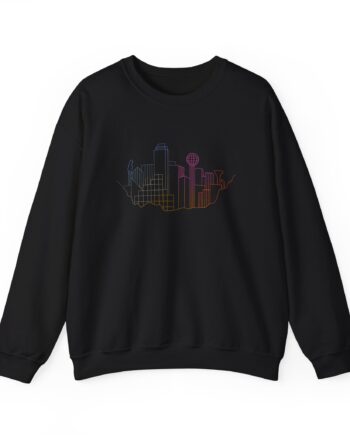 Snarky Puppy Empire Central Skyline Unisex Heavy Blend Crewneck Sweatshirt