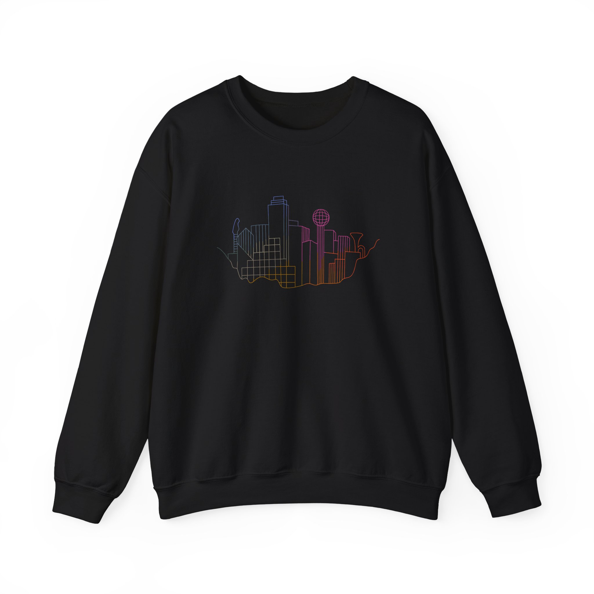 Snarky Puppy Empire Central Skyline Unisex Heavy Blend Crewneck Sweatshirt
