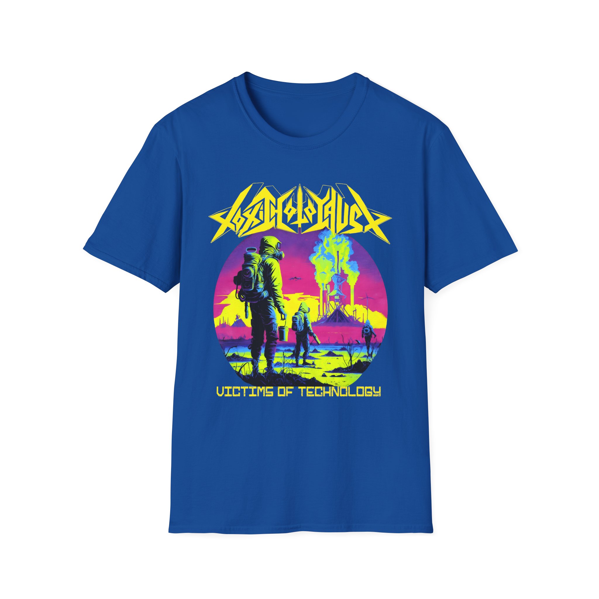 Toxic Holocaust Victims of Technology Unisex Softstyle T-Shirt
