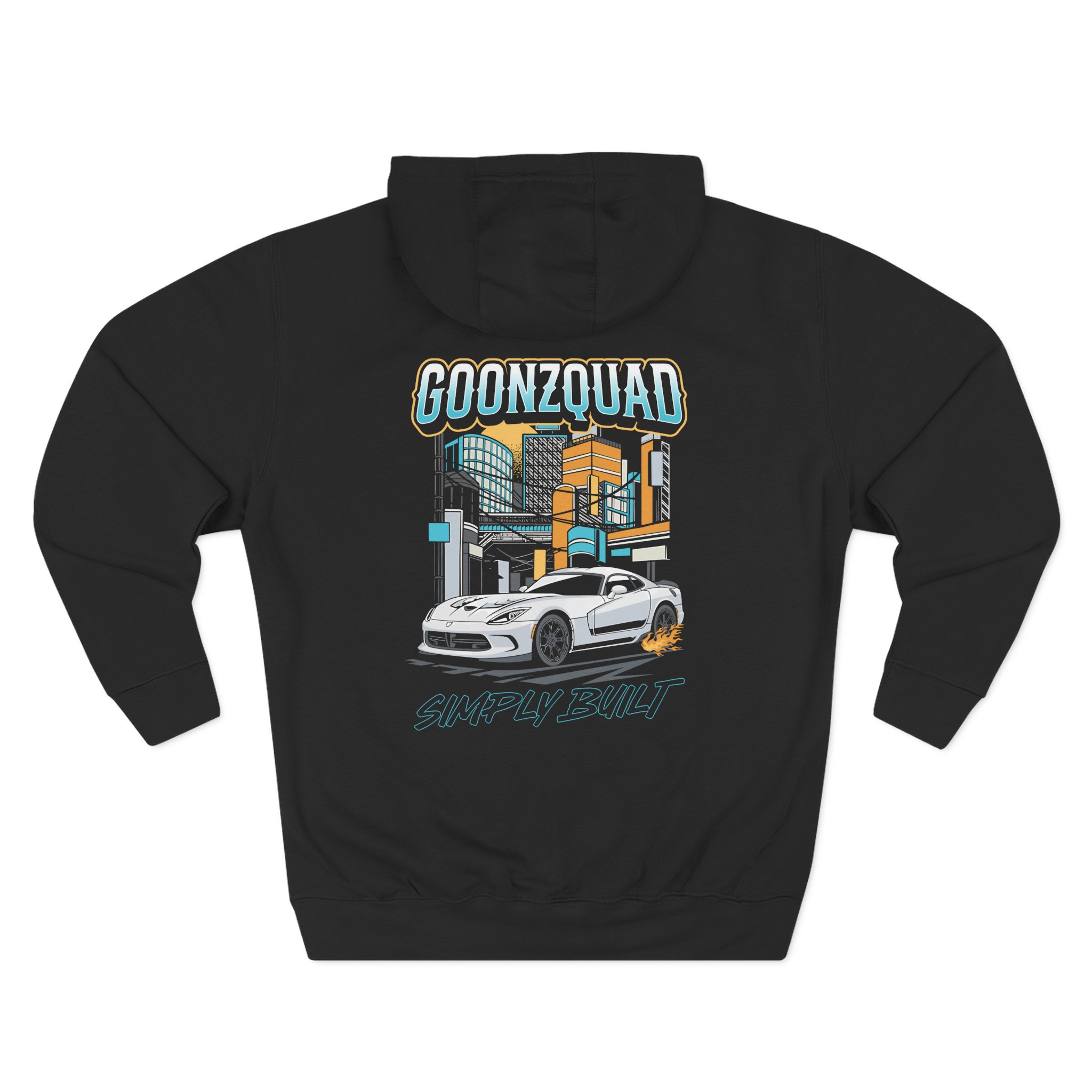 Goonzquad Urban Venom Three-Panel Fleece Hoodie