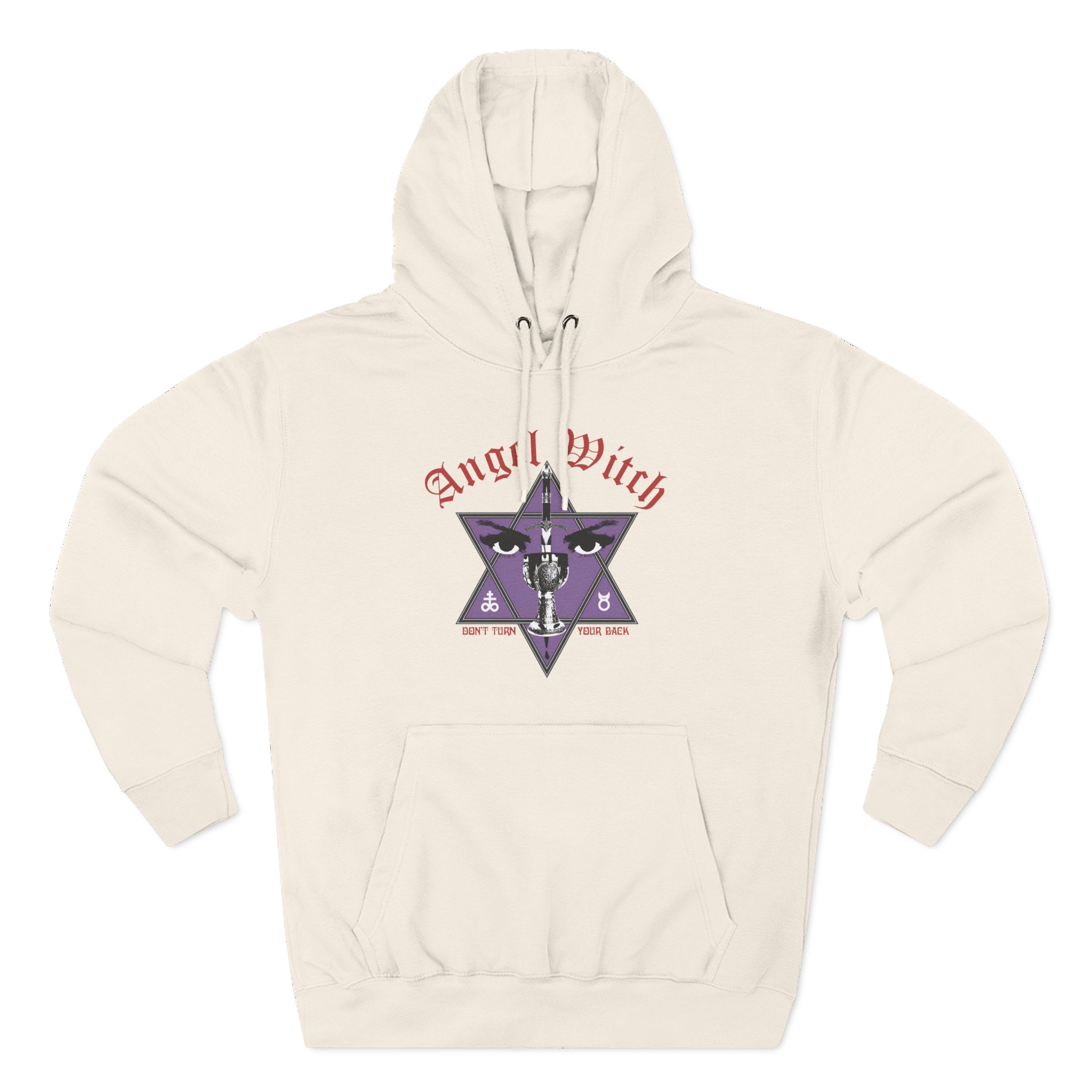 Angel Witch The Night Is Calling Three-Panel Fleece Hoodie
