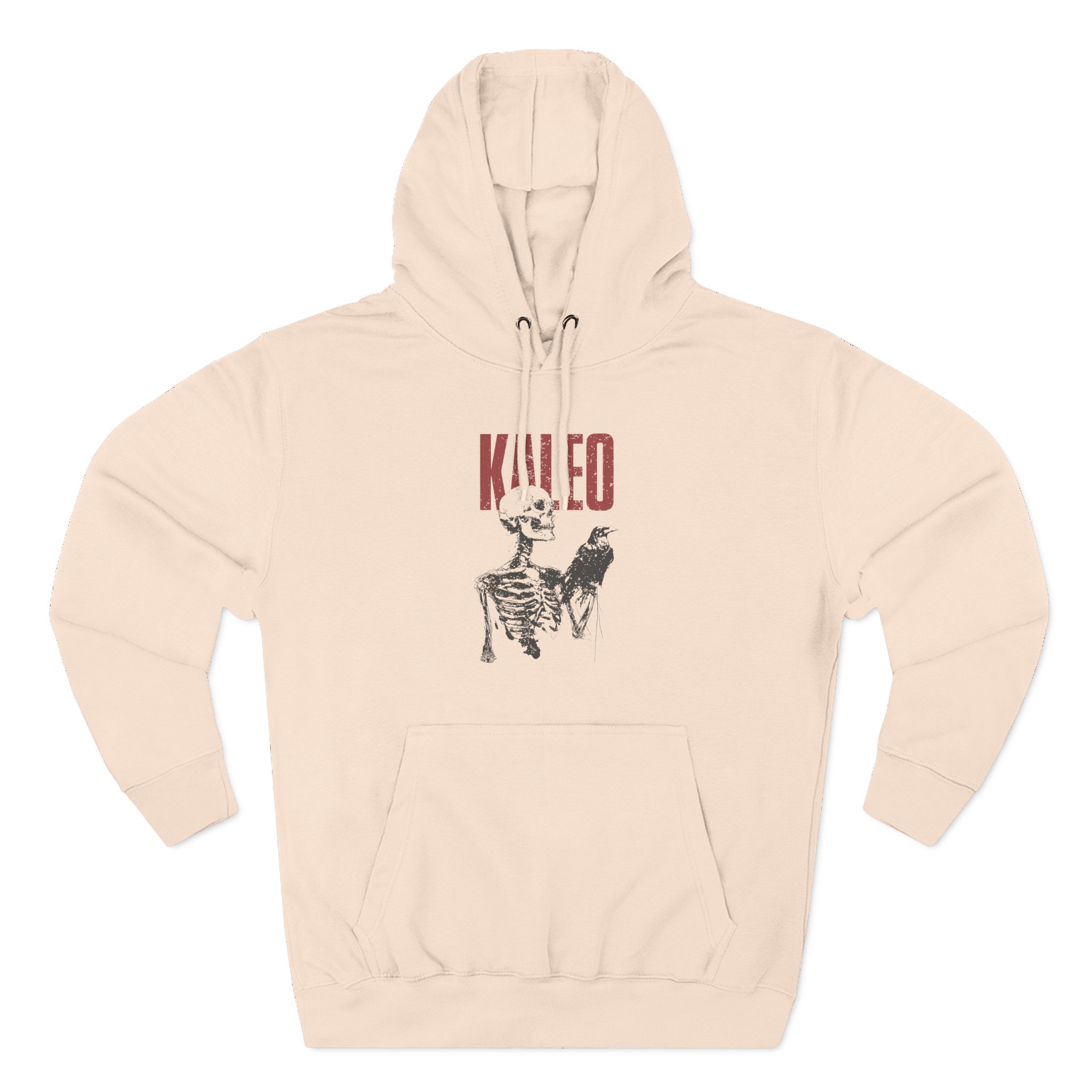 Kaleo Raven Three-Panel Fleece Hoodie