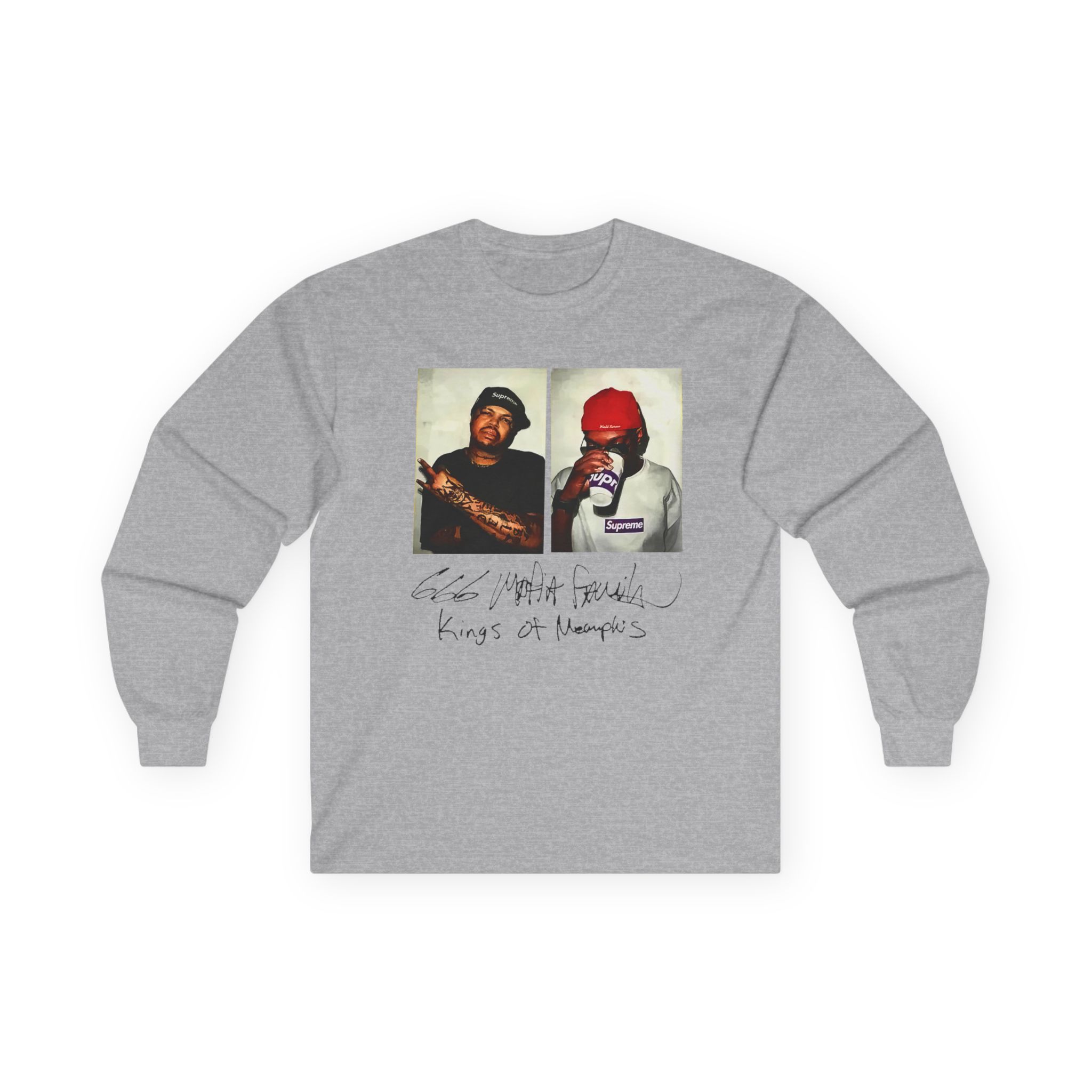 Three 6 Mafia Unisex Ultra Cotton Long Sleeve Tee