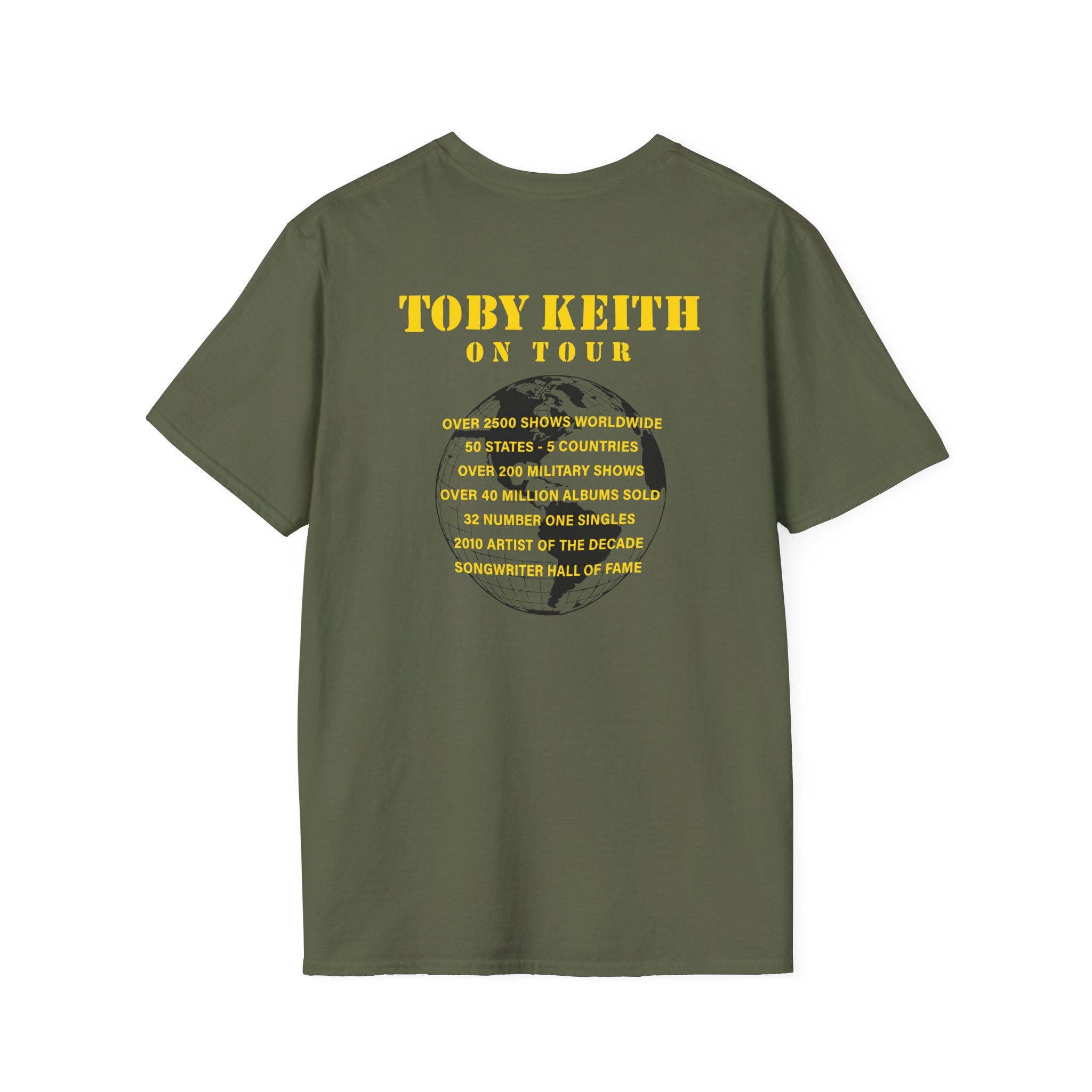 Toby Keith Easy Money Tour Unisex Softstyle T-Shirt