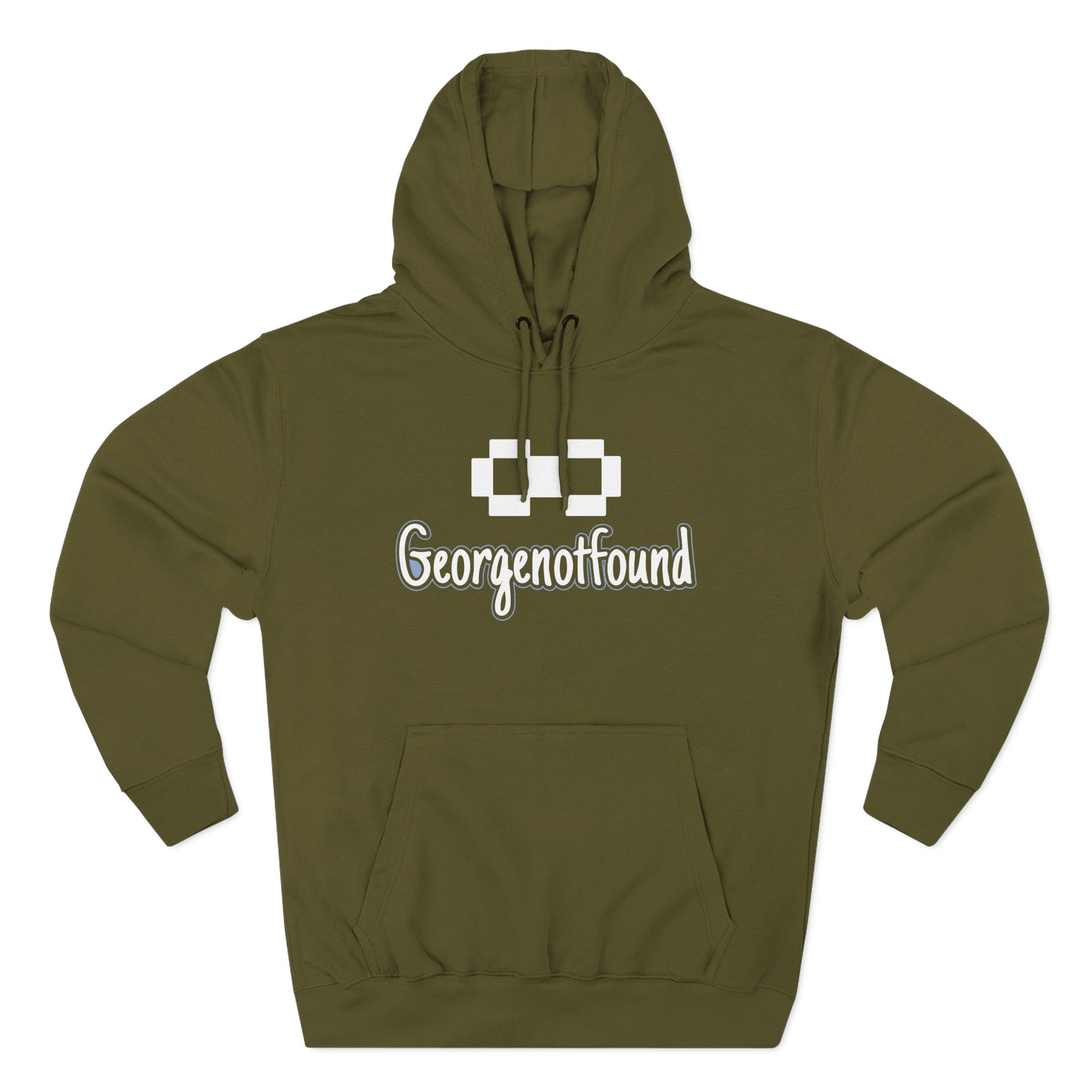 Georgenotfound Three-Panel Fleece Hoodie