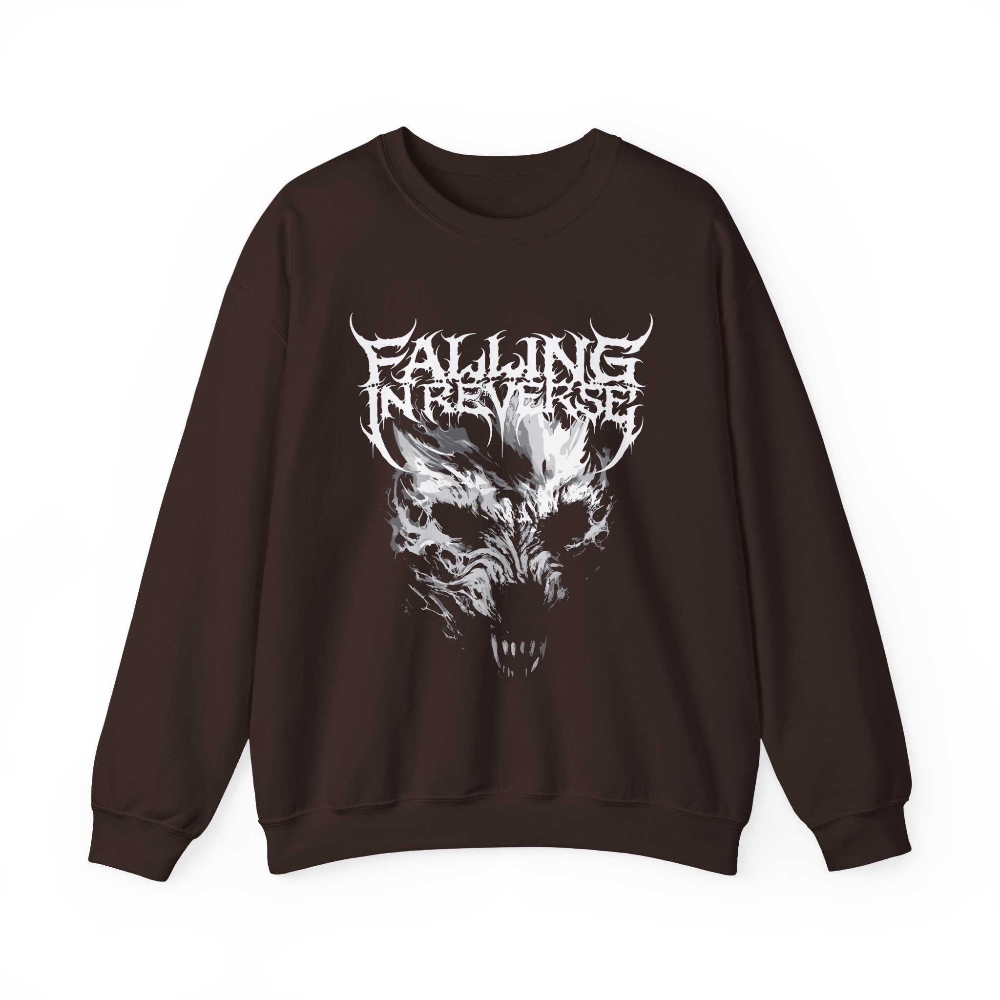 Falling in Reverse Wolf Unisex Heavy Blendâ„¢ Crewneck Sweatshirt