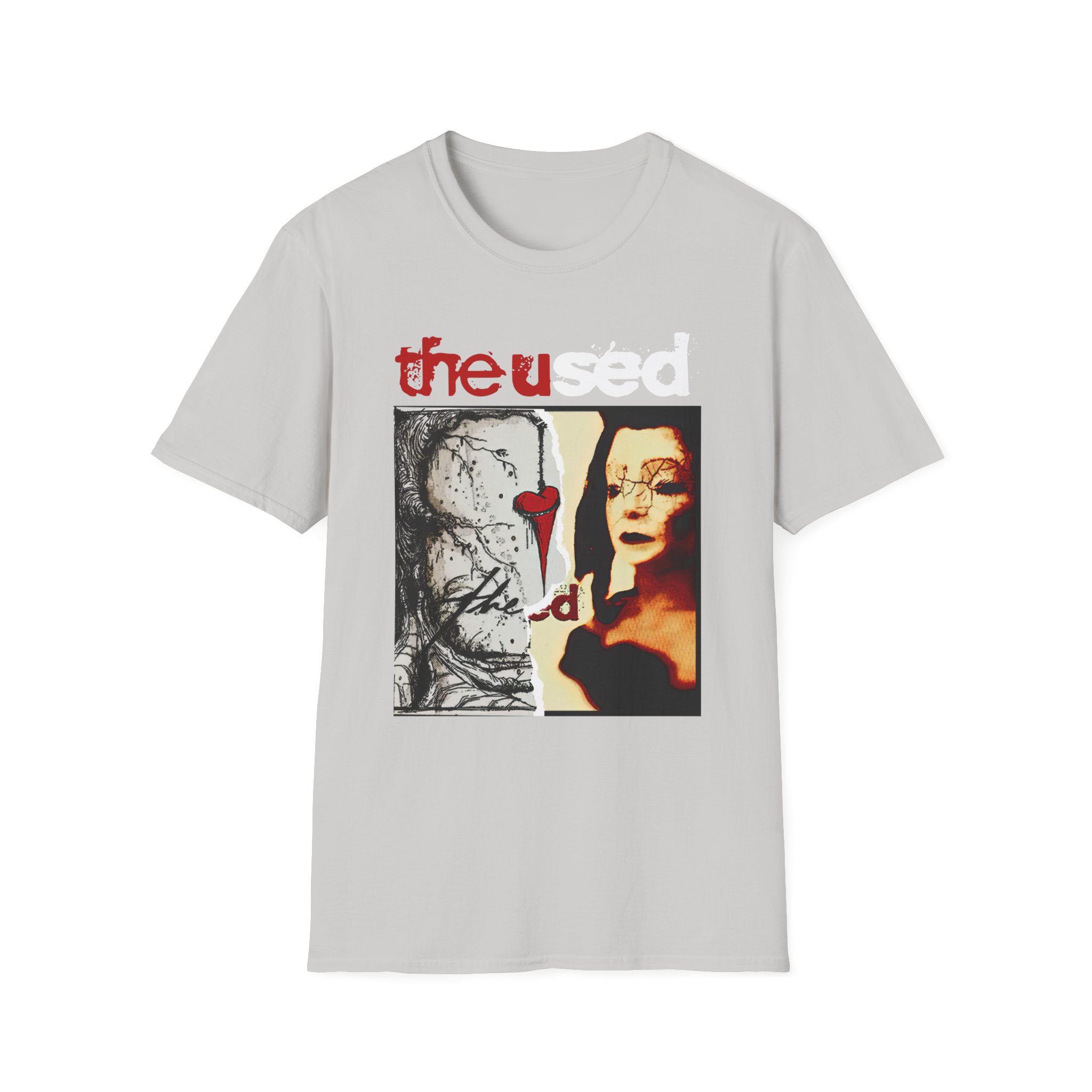 The Used Split Unisex Softstyle T-Shirt