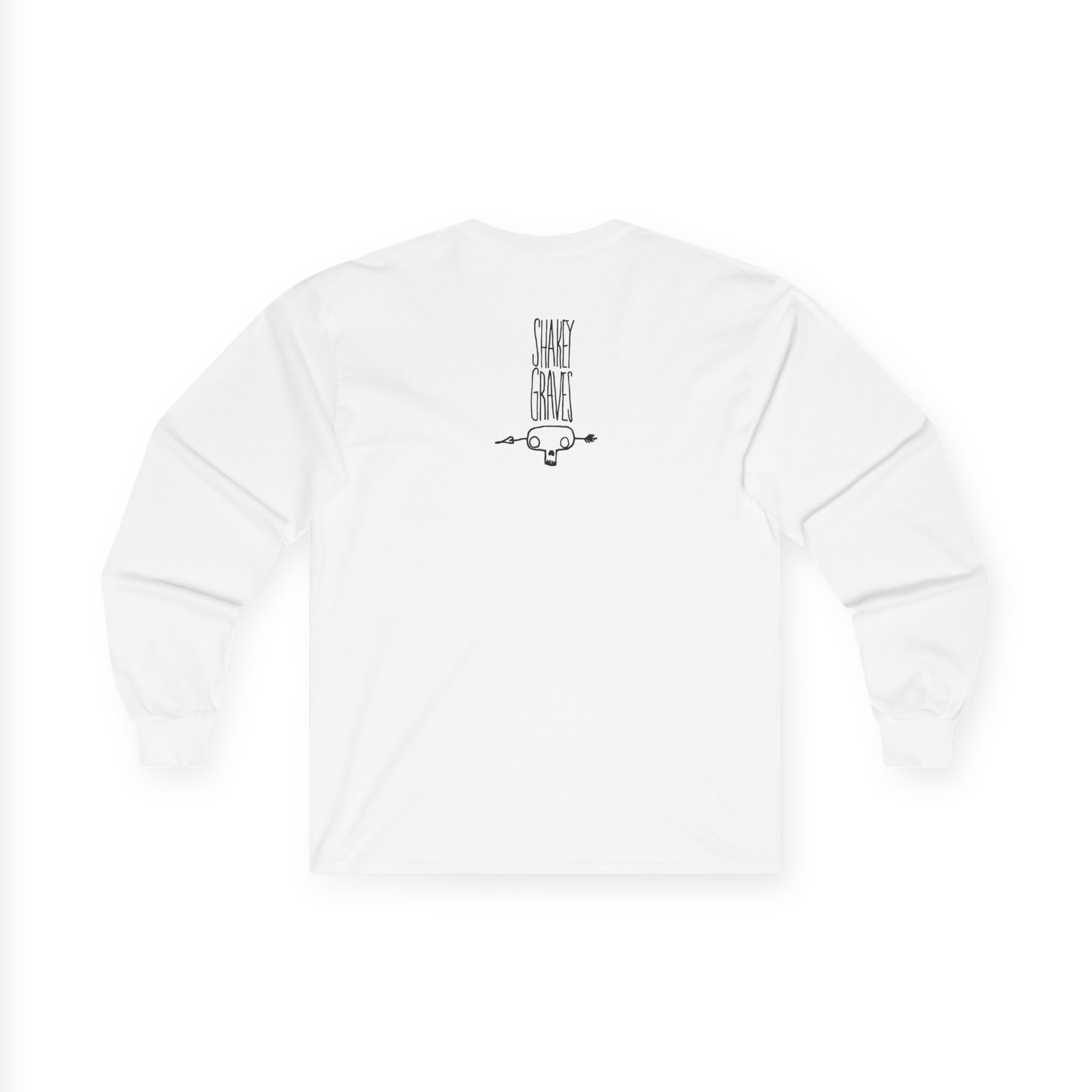 Shakey Graves SKULL Unisex Ultra Cotton Long Sleeve Tee