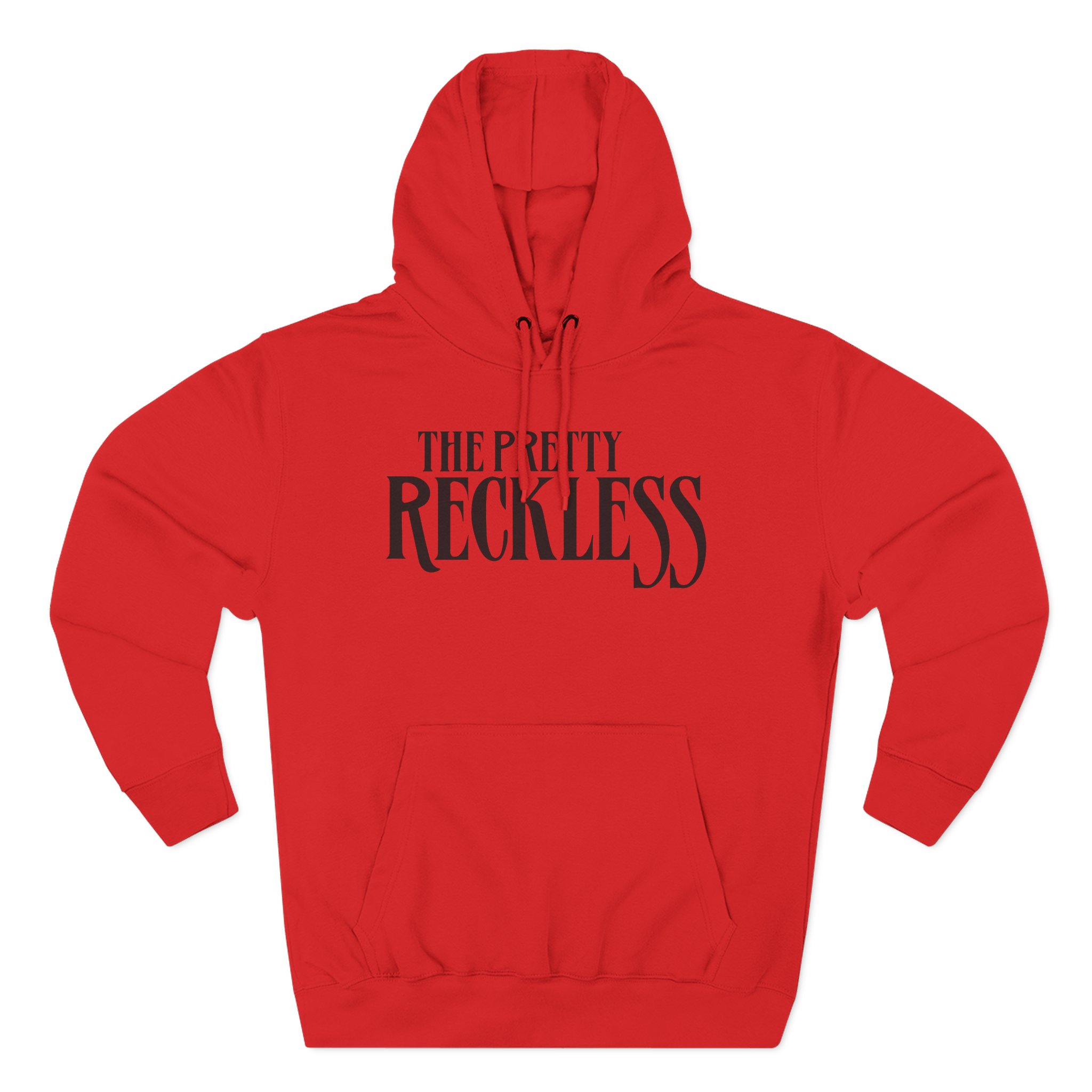 The Pretty Reckless Logo Three-Panel Fleece Hoodie