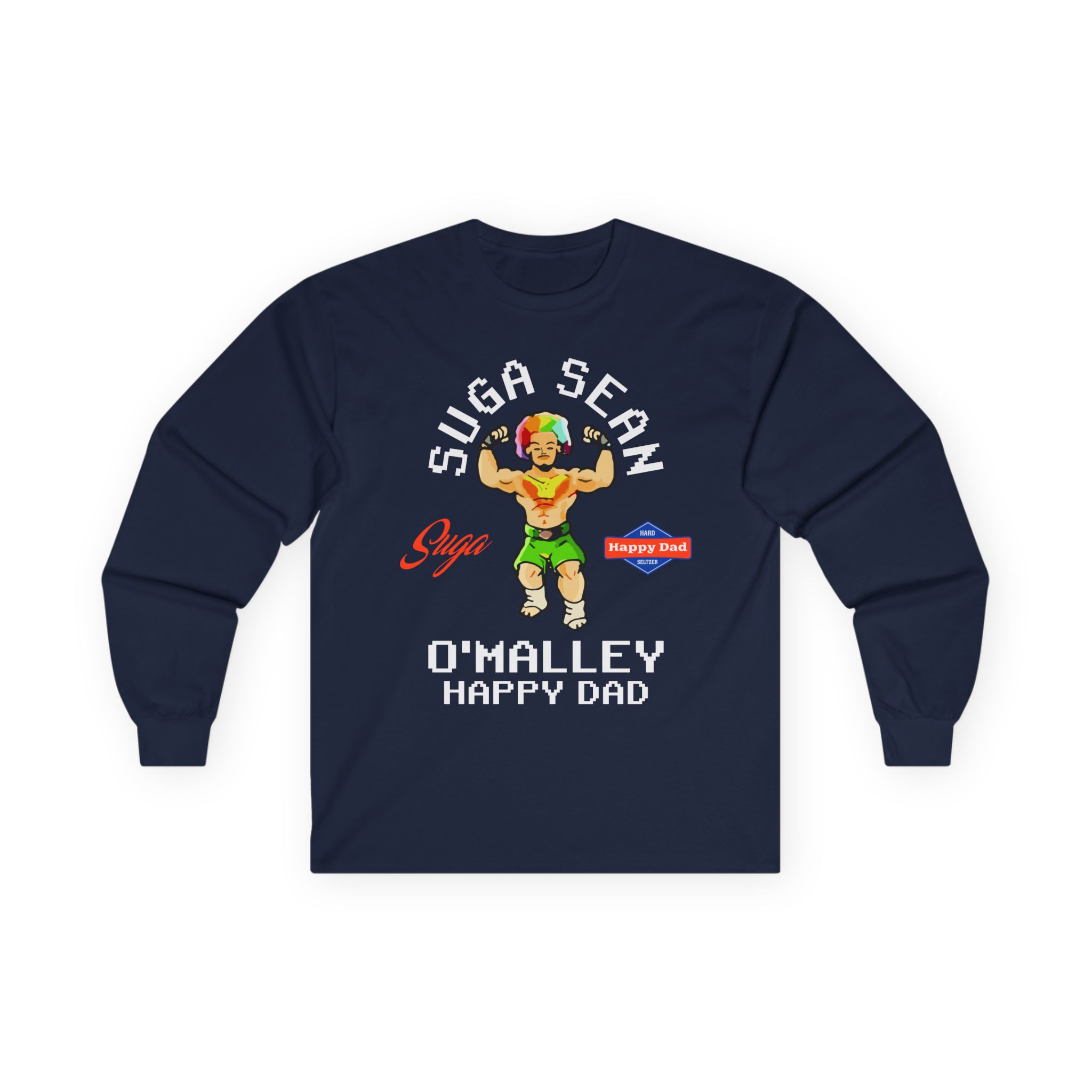 Suga Sean Happy Dad X Action Figure Unisex Ultra Cotton Long Sleeve Tee