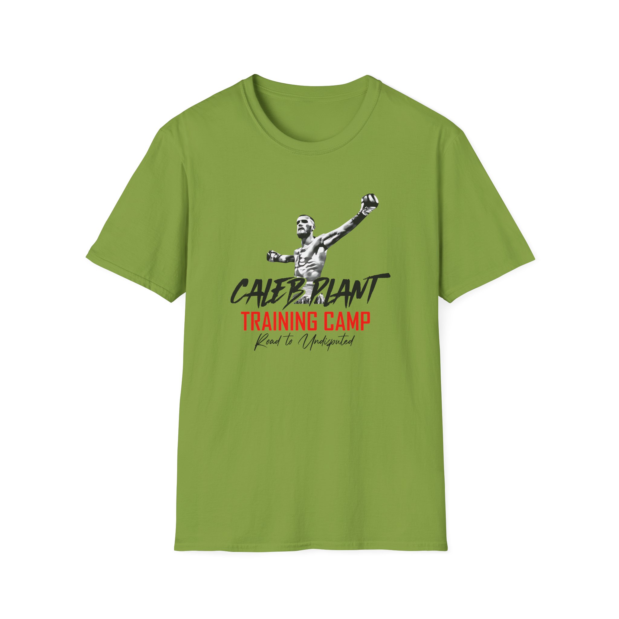 Caleb Plant Training Camp W/ Image Unisex Softstyle T-Shirt
