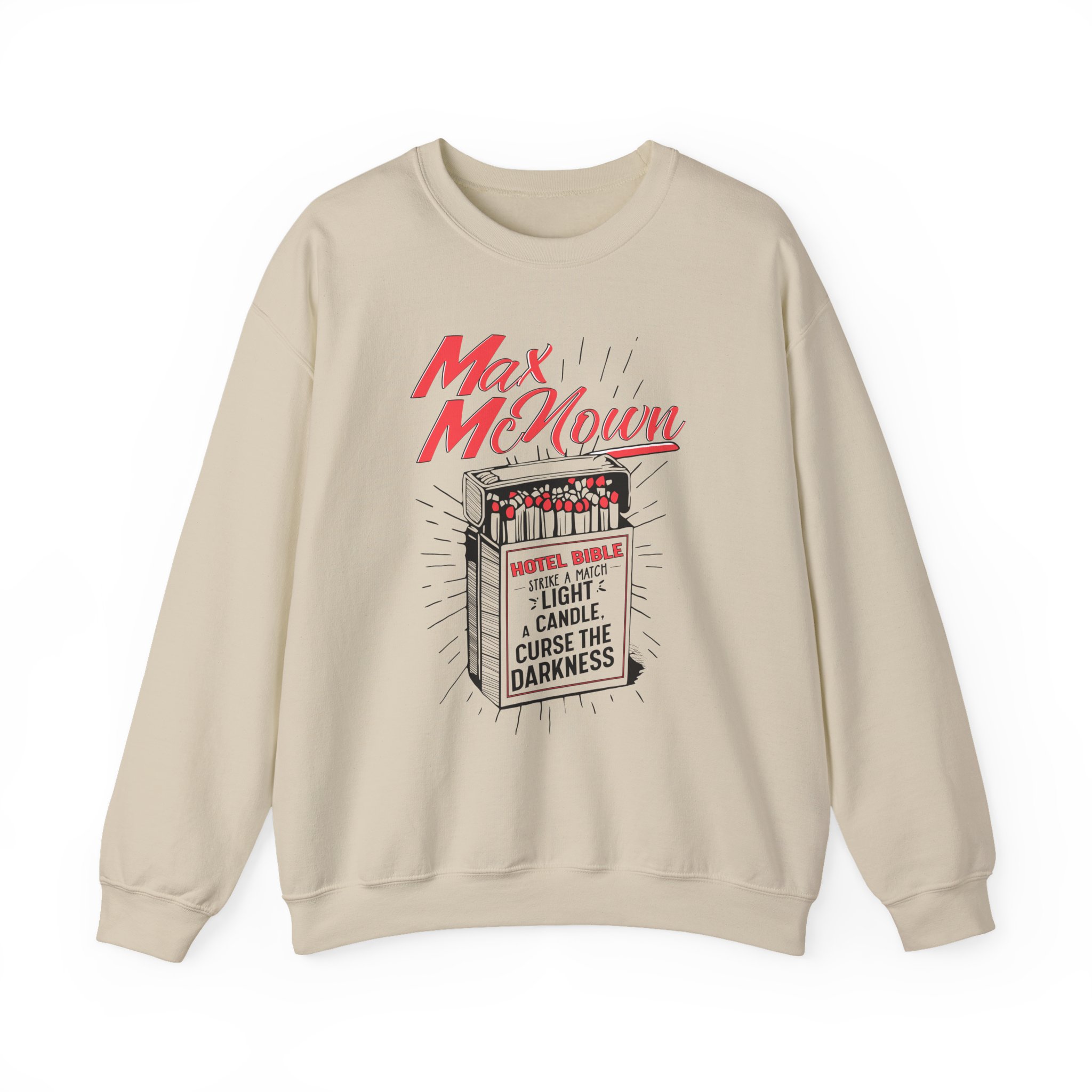 Max Mcnown Matchbox Unisex Heavy Blendâ„¢ Crewneck Sweatshirt