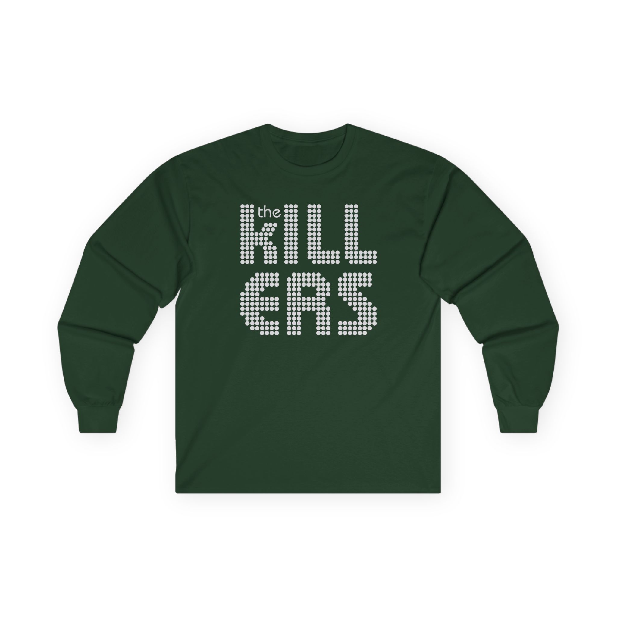 TK Distressed Stacked Logo Unisex Ultra Cotton Long Sleeve Tee