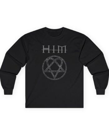 Him Heartagram Logo Unisex Ultra Cotton Long Sleeve Tee