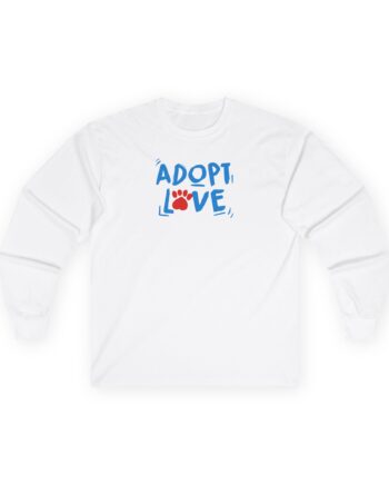Nina Dobrev Adopt Love Unisex Ultra Cotton Long Sleeve Tee