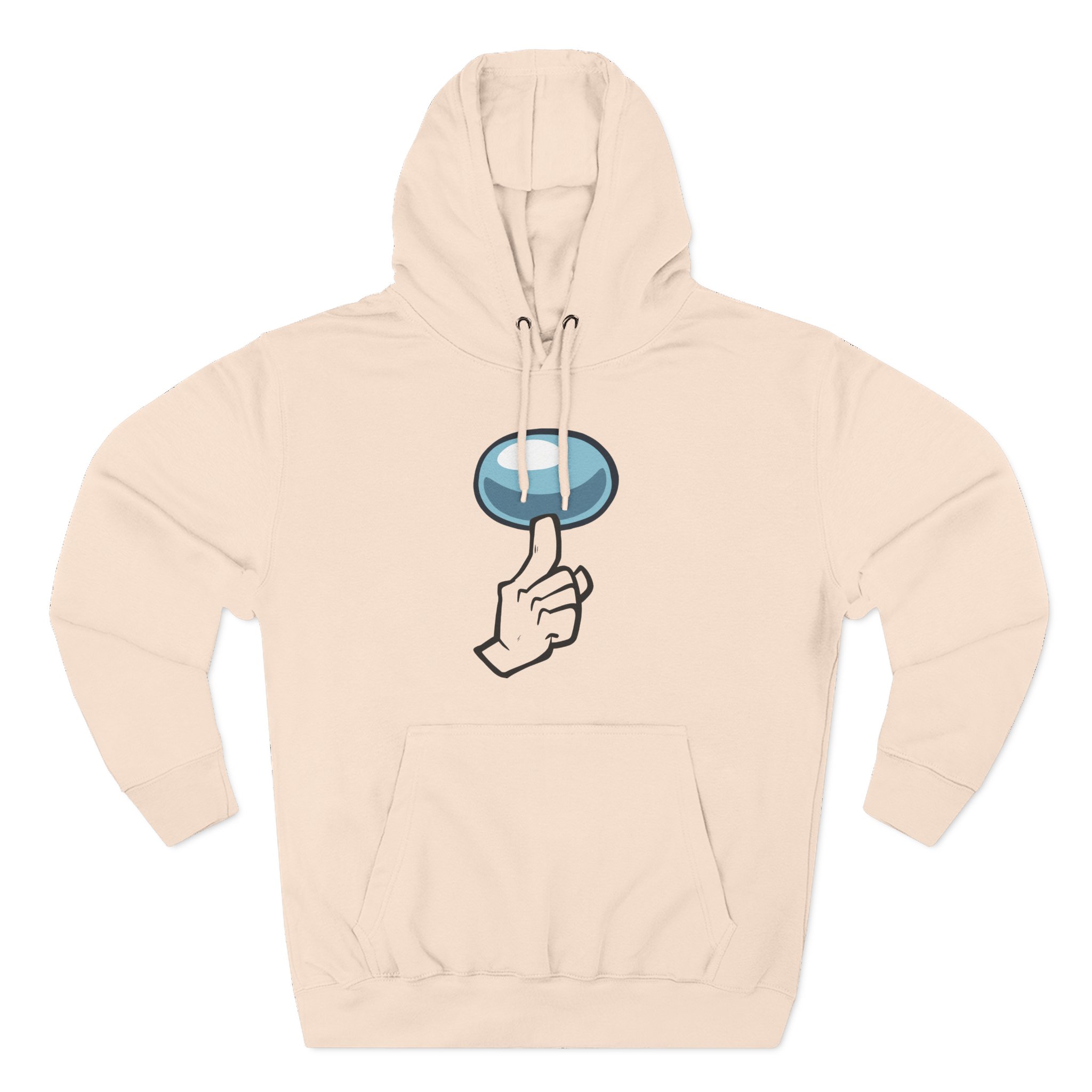 Among Us Shhhirt Three-Panel Fleece Hoodie