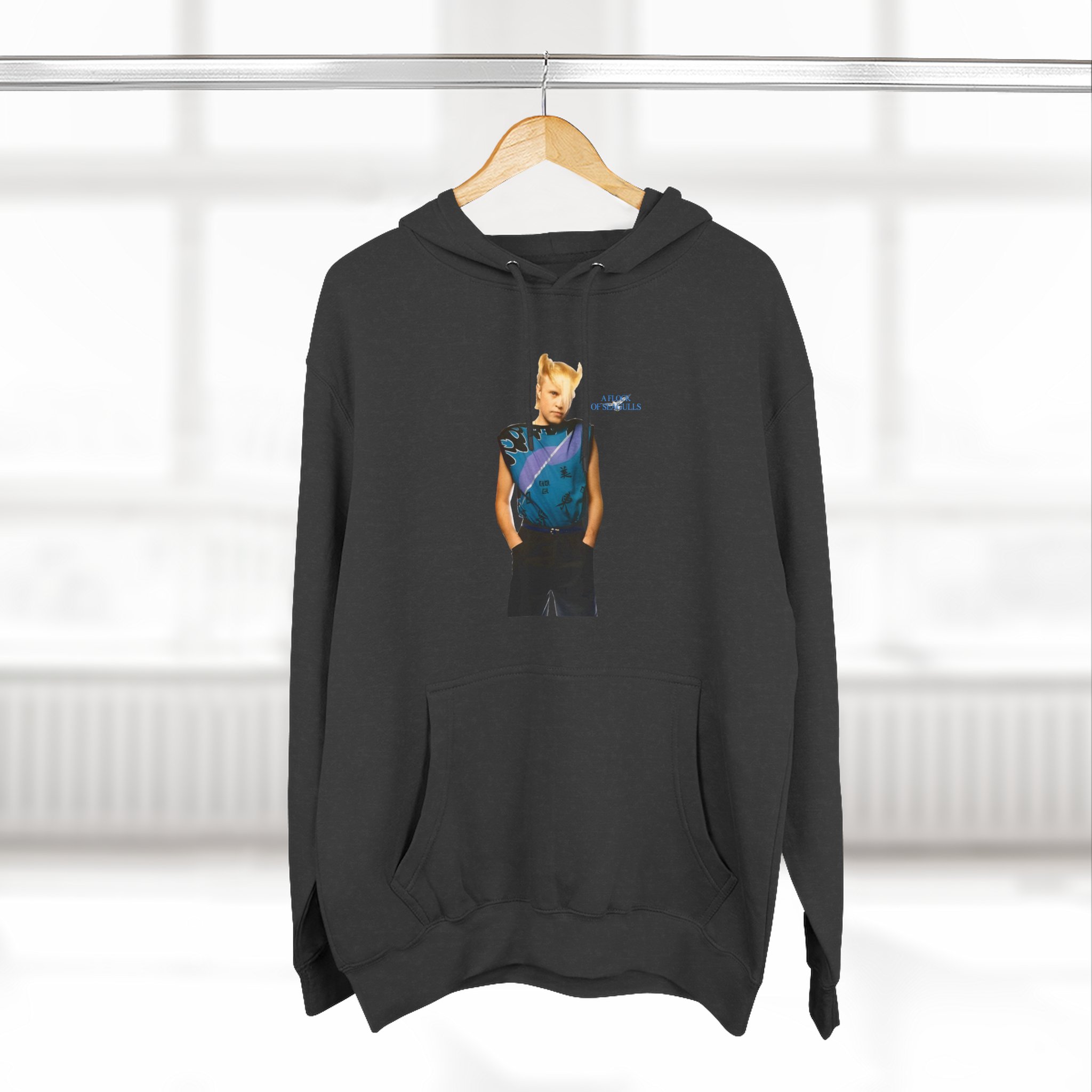A Flock of Seagulls Mike Score Three-Panel Fleece Hoodie