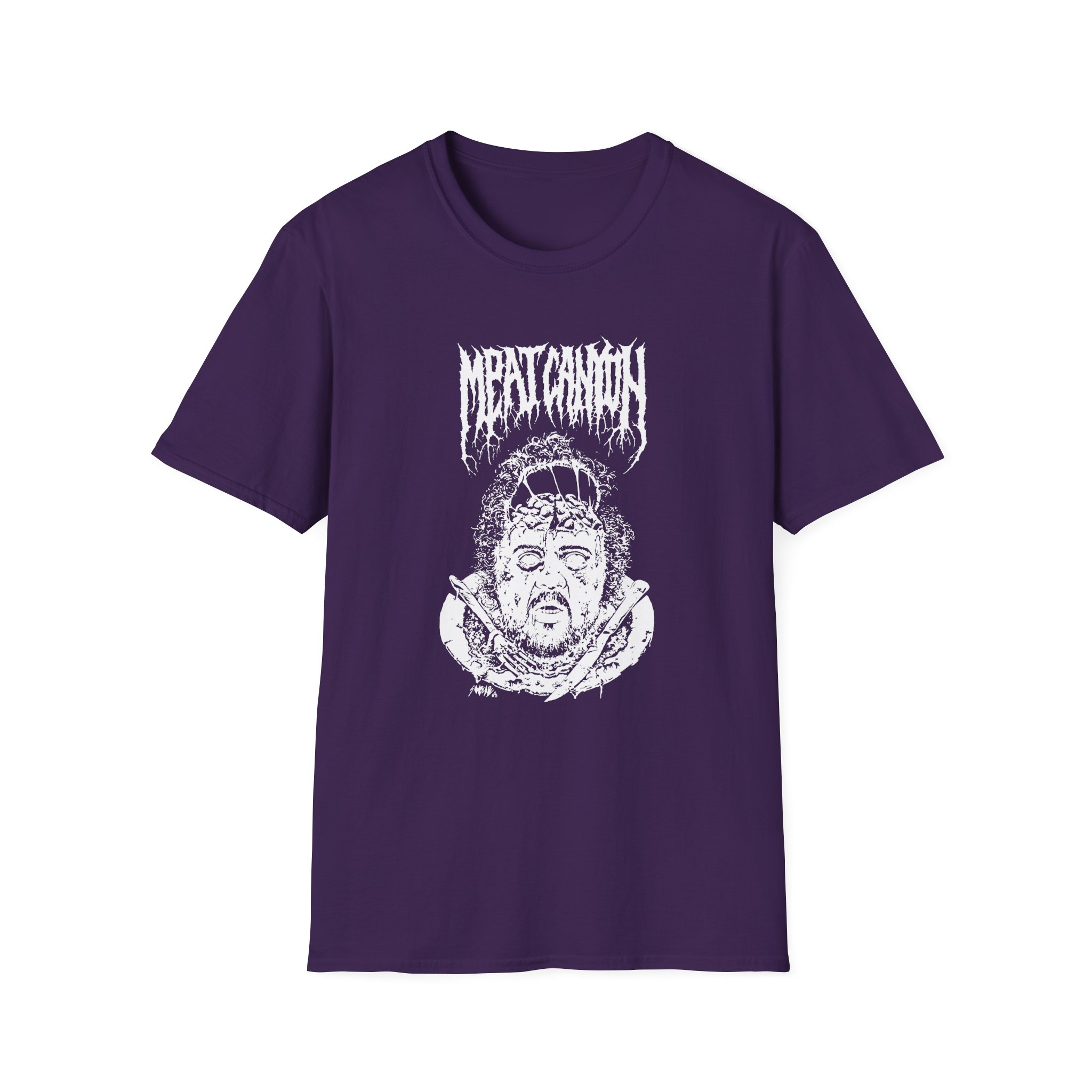 Papa Meat Canyon Brain Food Unisex Softstyle T-Shirt