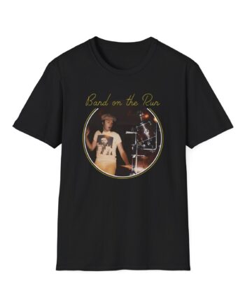 Wings Band On The Run Unisex Softstyle T-Shirt