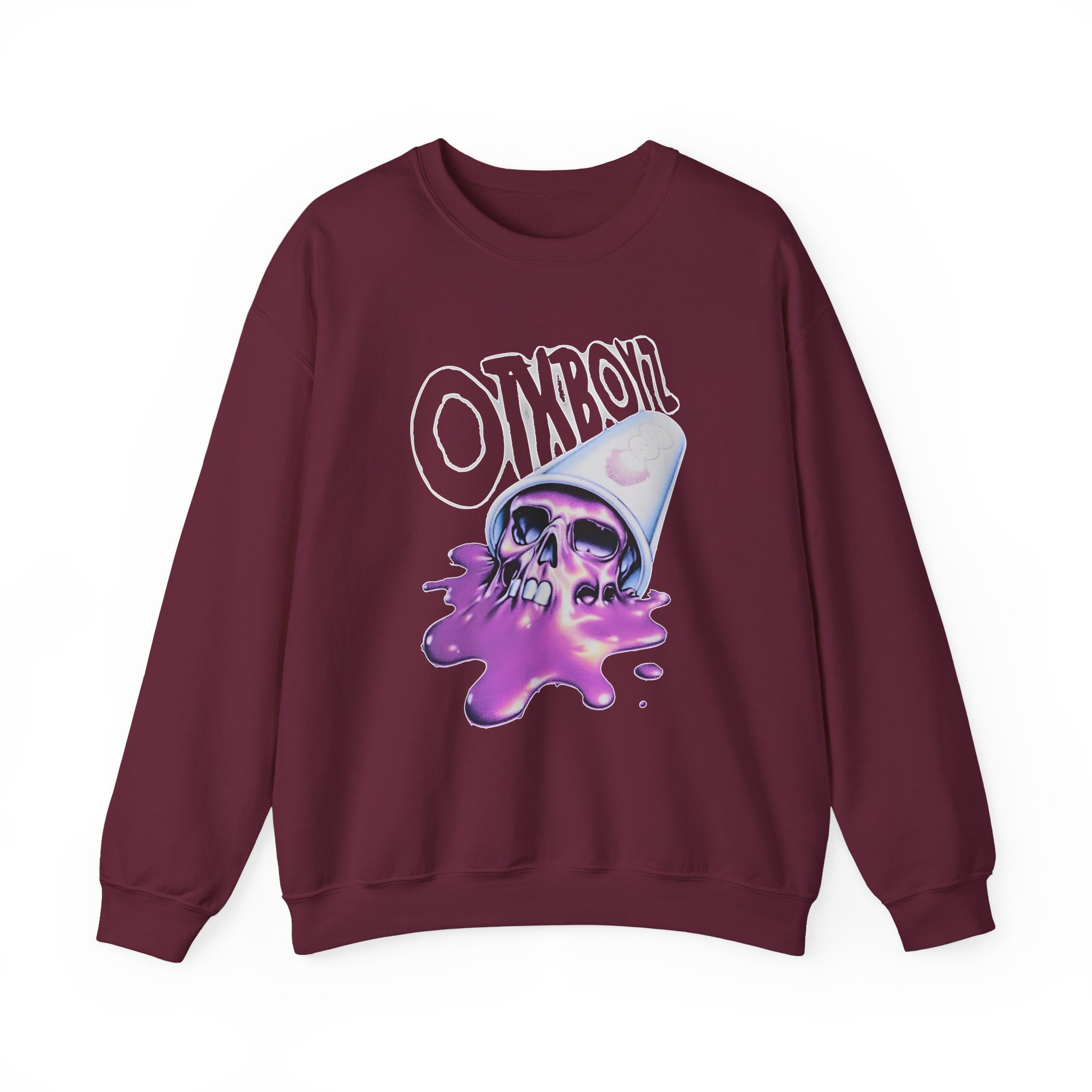 Ohgeesy Oil Spill Unisex Heavy Blendâ„¢ Crewneck Sweatshirt