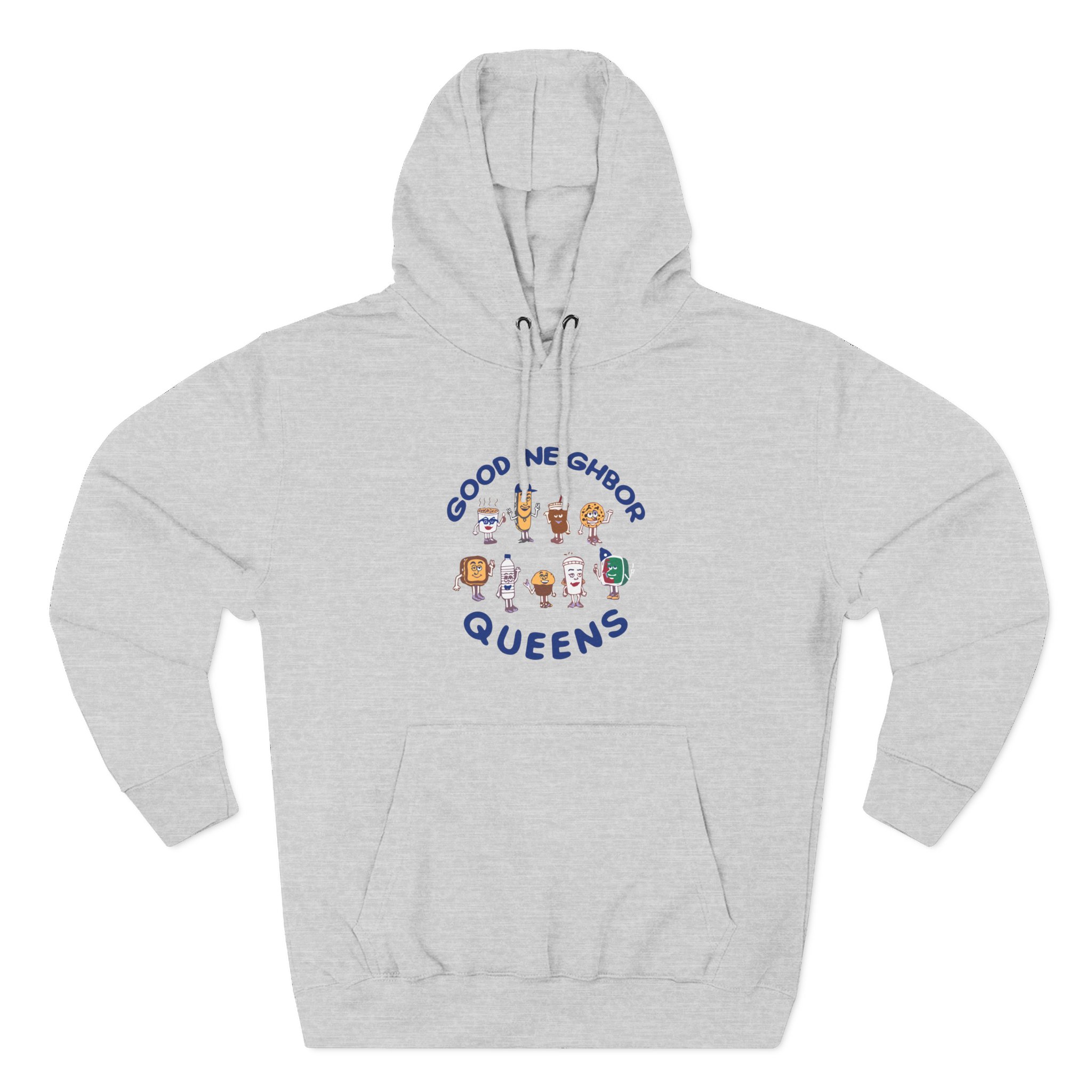 Good Neighbours Queens LS Three-Panel Fleece Hoodie