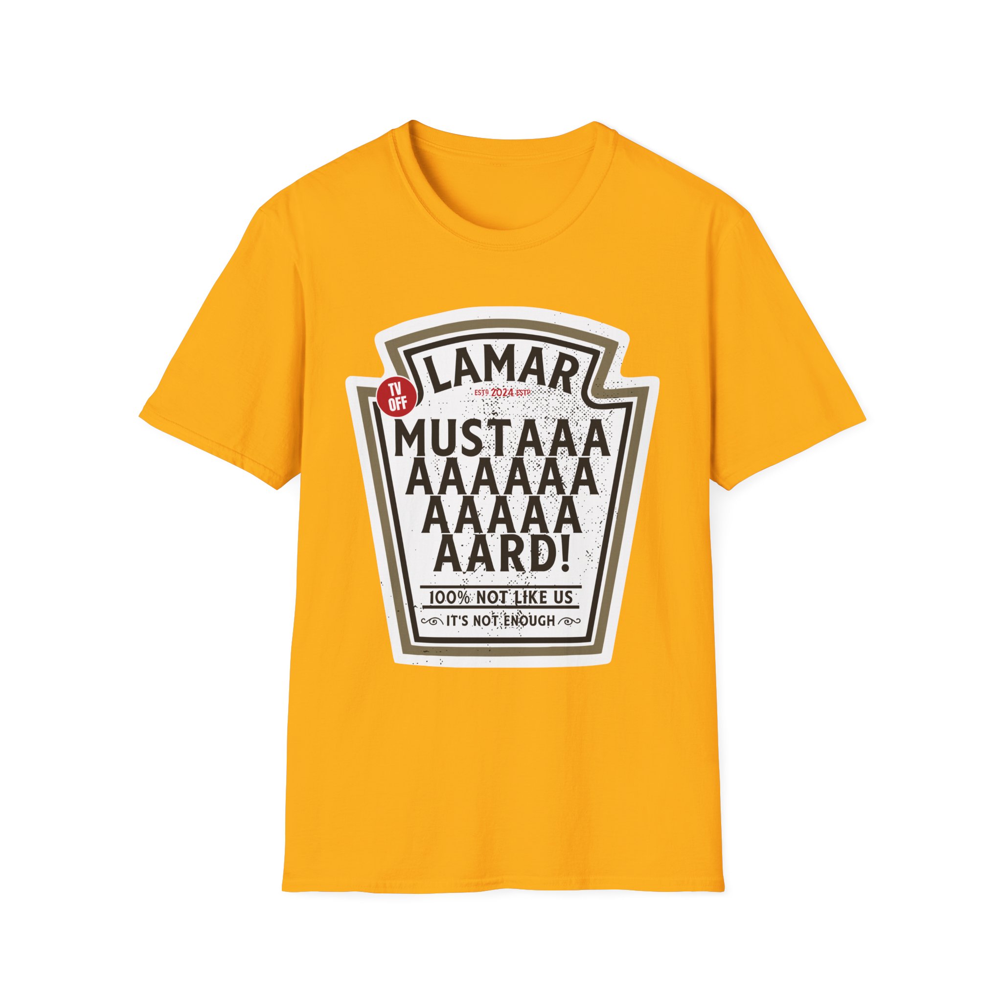 Kendrick Lamar Mustard Tv Off Unisex Softstyle T-Shirt