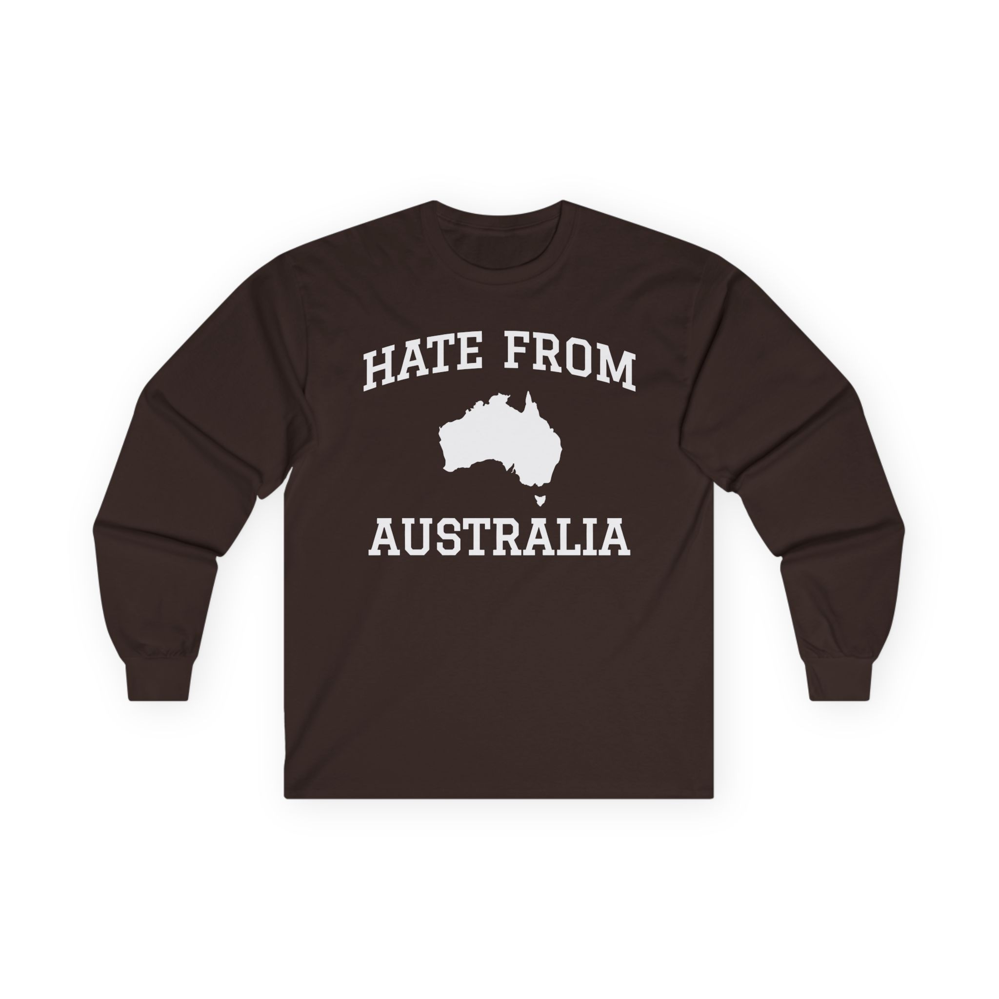 Ymh Hate From Australia Unisex Ultra Cotton Long Sleeve Tee