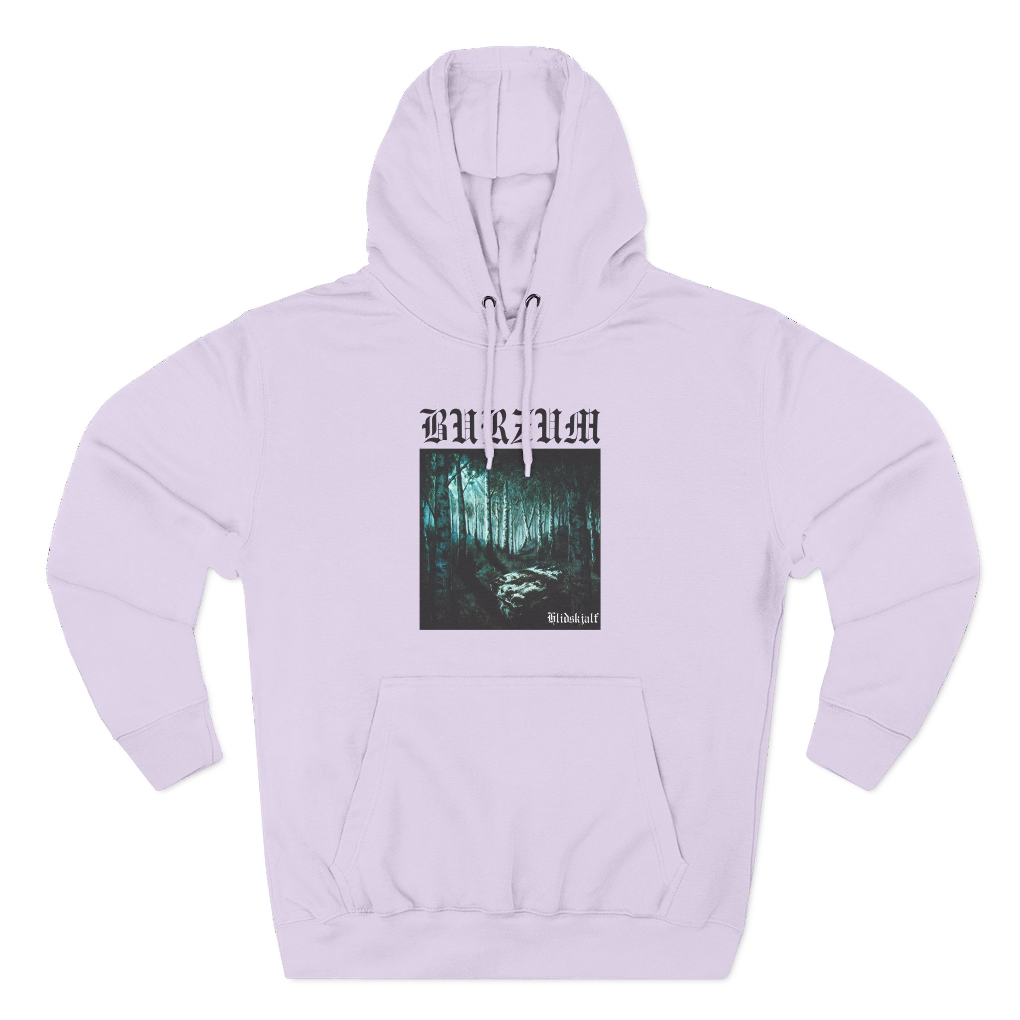 Burzum Hlidskjalf Three-Panel Fleece Hoodie