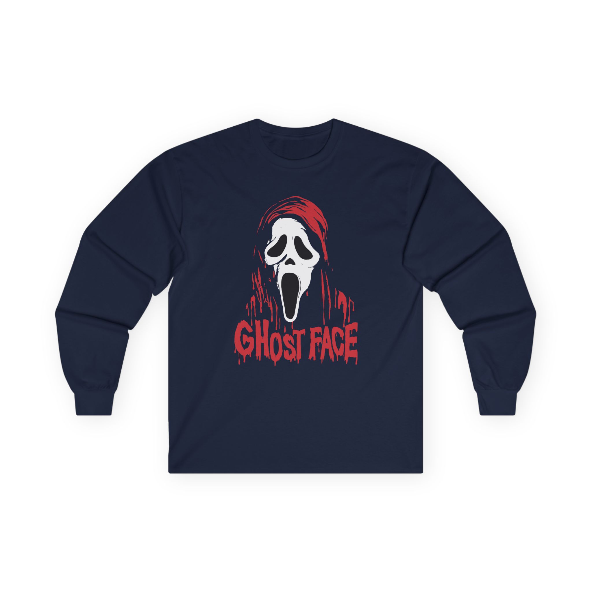 Ghostface Drippy Mask Unisex Ultra Cotton Long Sleeve Tee