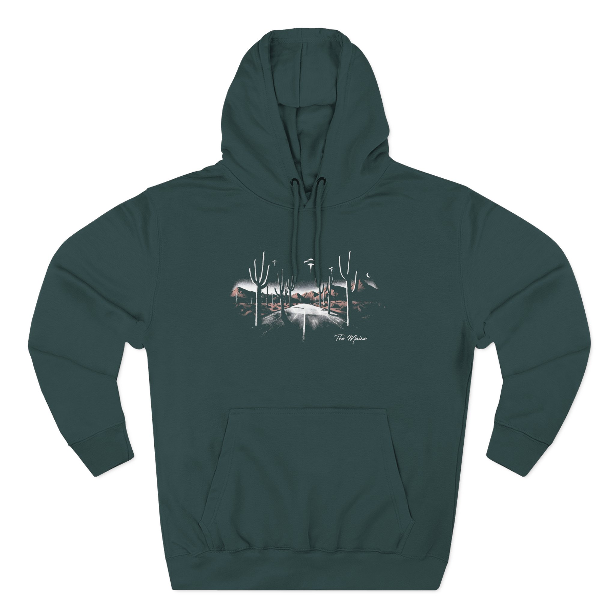 The Maine Arizona Aliens Three-Panel Fleece Hoodie